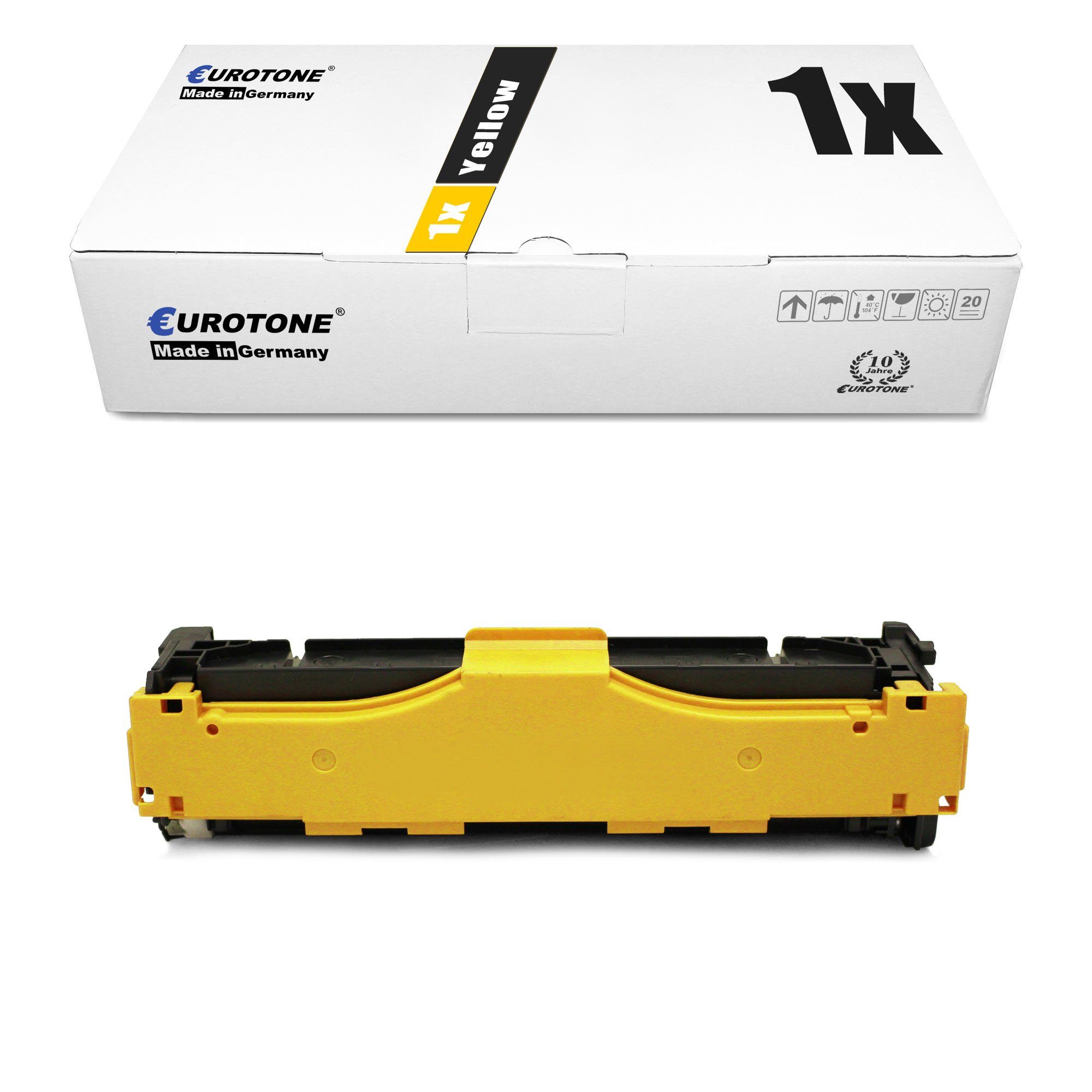 Direktversand von Produkten Eurotone Tonerkartusche Toner ersetzt HP M 410A 477 CF412A 377 fr Yellow