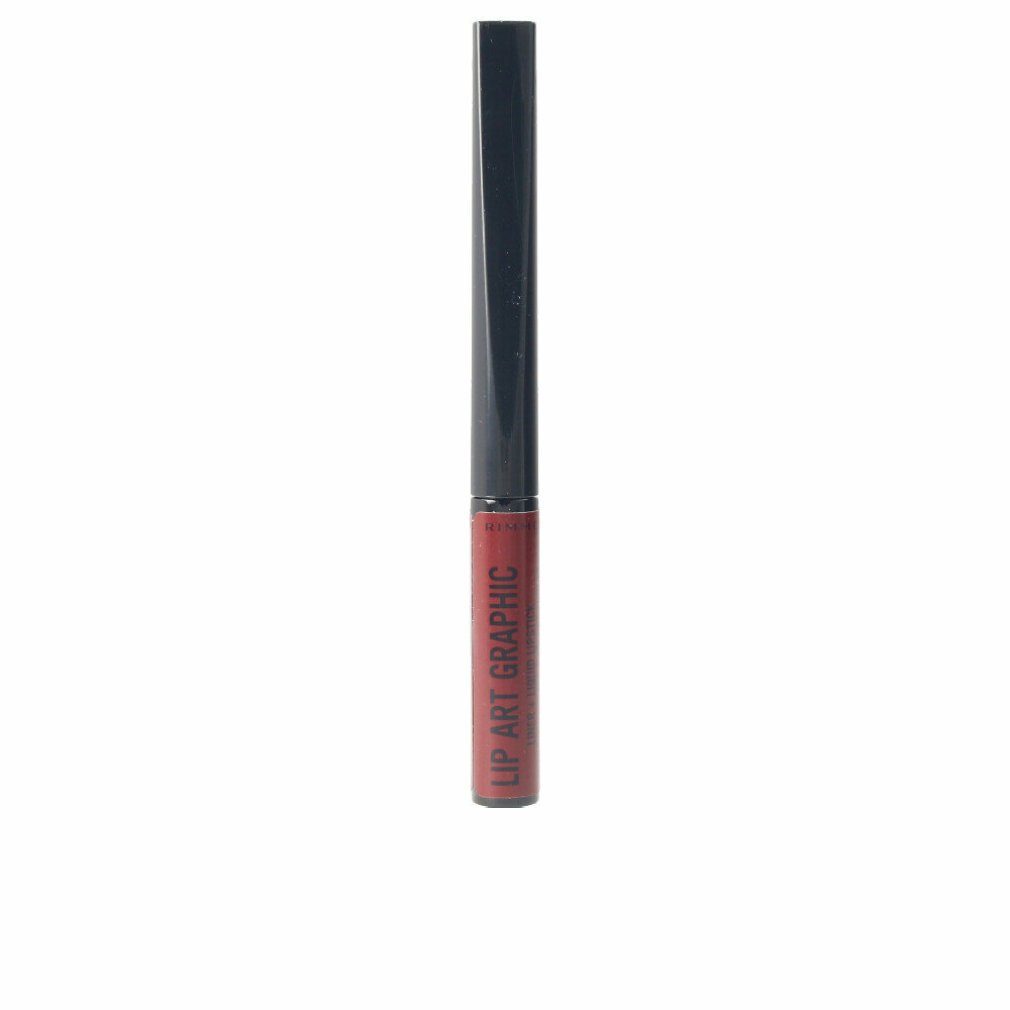 Rimmel London Lippenstift Lip Art Graphic Liner&Liquid Lipstick 810 Be Free