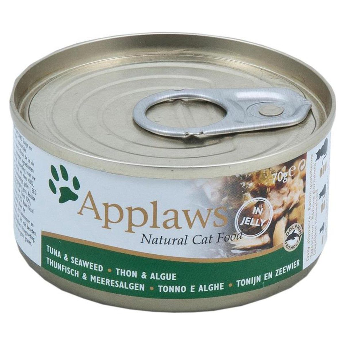 Applaws Thunfischfilet & Meeresalge 70 g - 24 Stück, Nassfutter für: Katze