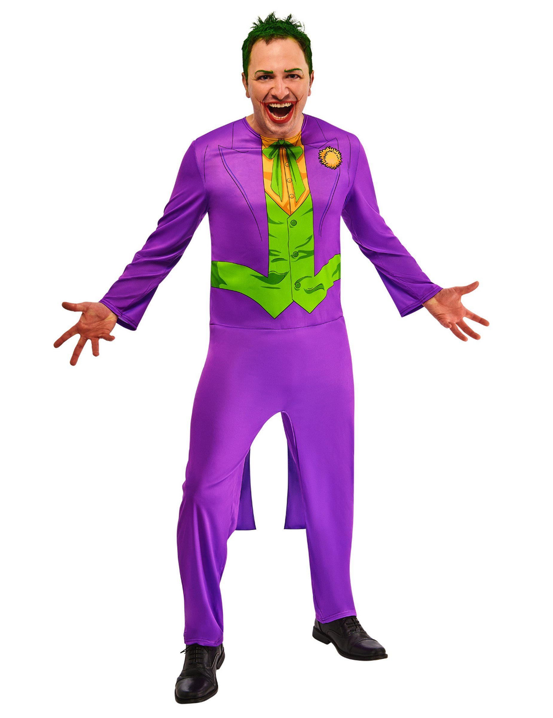 Kostüm Klassisches Joker Kostüm für Erwachsene Lila