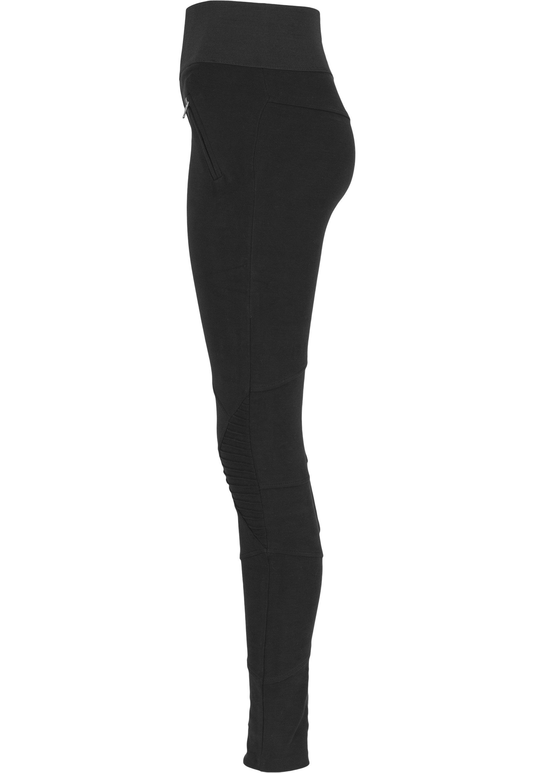 URBAN CLASSICS Leggings Urban Classics Damen Ladies Interlock High Waist Leggings (1-tlg) – Bild 3 von 5