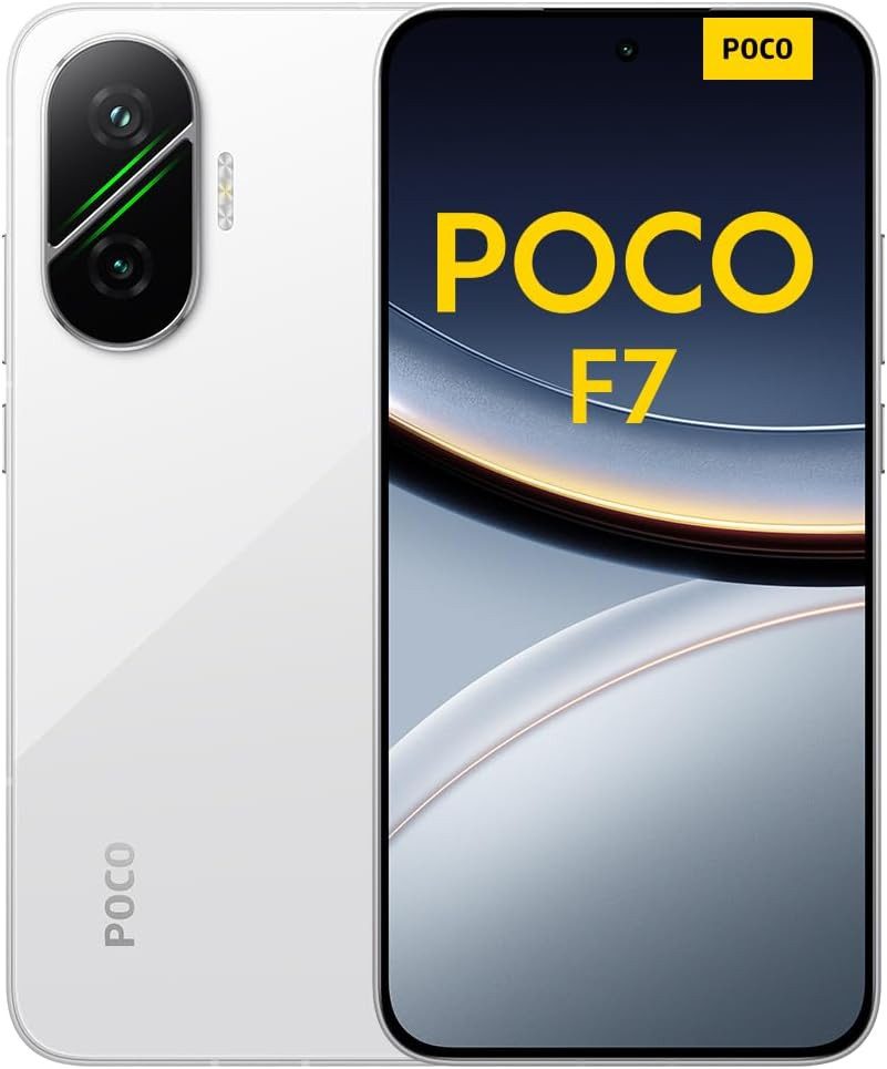 POCO POCO F7 12GBROM (18.1cm /6,83", 256GB/512GB, 50MP Kamera) Smartphone (512 GB Speicherplatz, 6,83" 1,5K 120Hz AMOLED Display, 50MP Sony Kamera mit OIS)