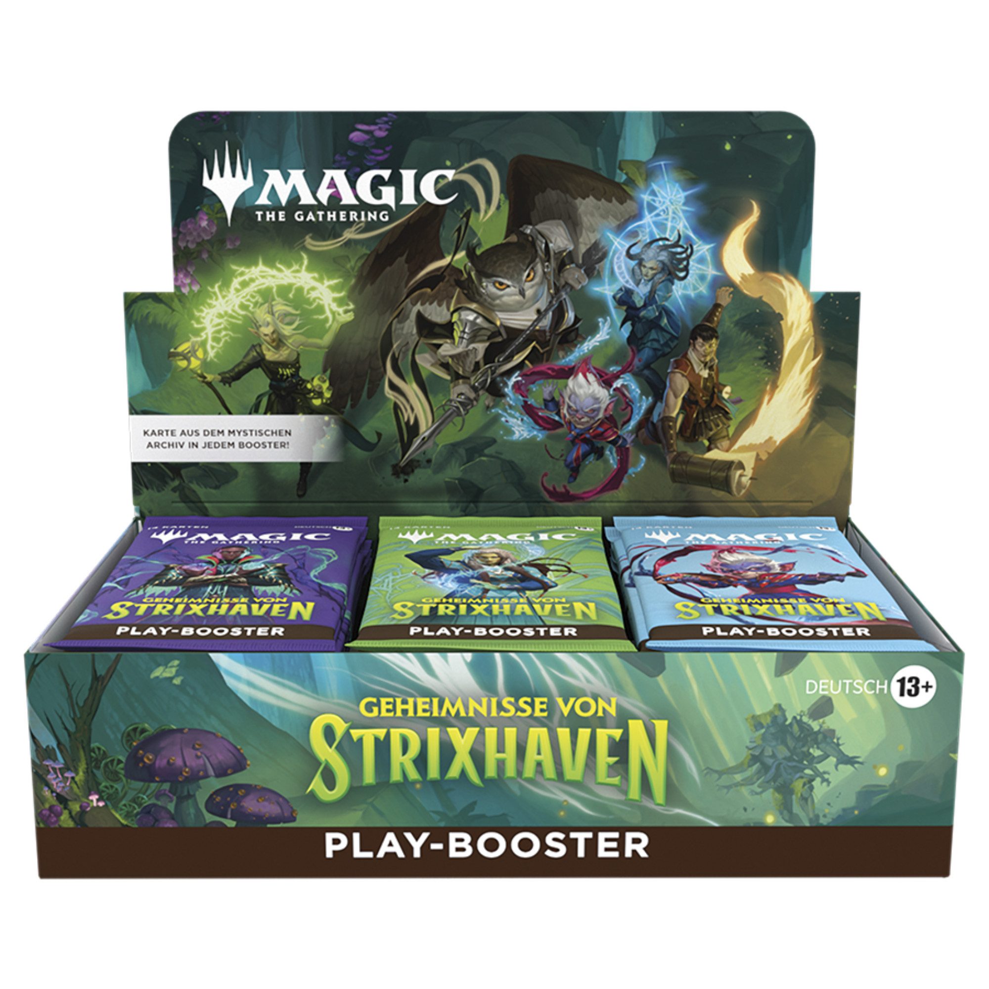 Magic the Gathering Sammelkarte MTG Geheimnisse von Strixhaven Play Booster Display Deutsch