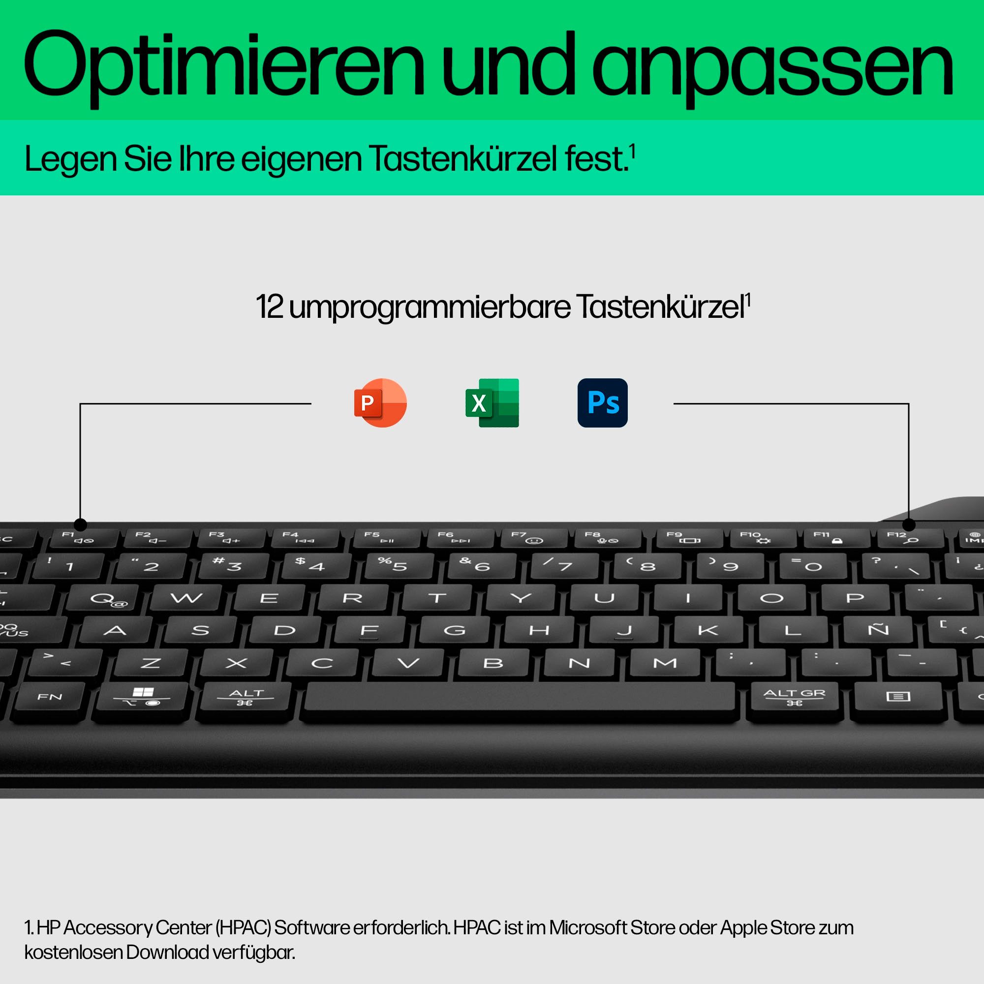 HP 460 Wireless-Tastatur