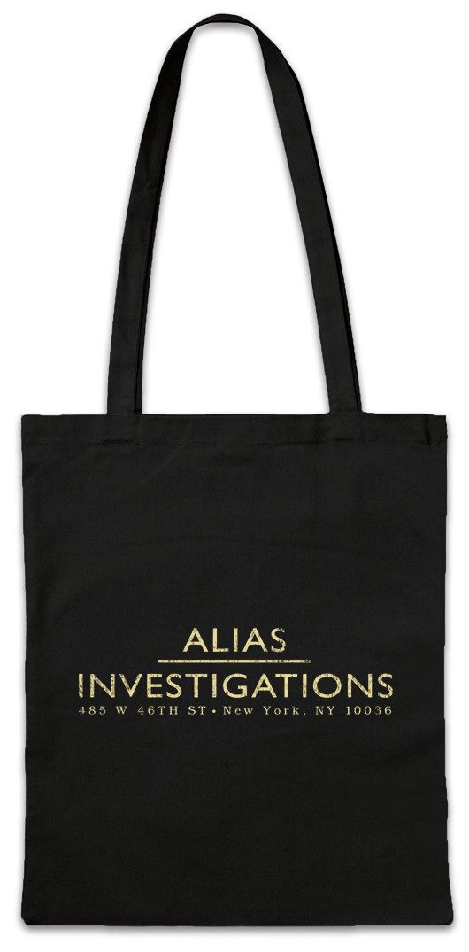 Beuteltasche A Investigations Stofftasche Symbol Alias Sign Logo Jones Zeichen