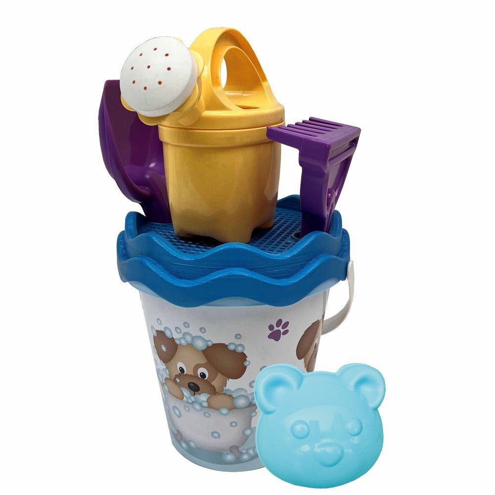 SIMBA Sandeimer Outdoor Spielzeug Sand & Strand Eimergarnitur Hund 107114647