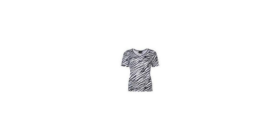 Damen Shirts Canyon T-Shirt T-Shirt 1/2 Arm BLACK-WHITE PRINT