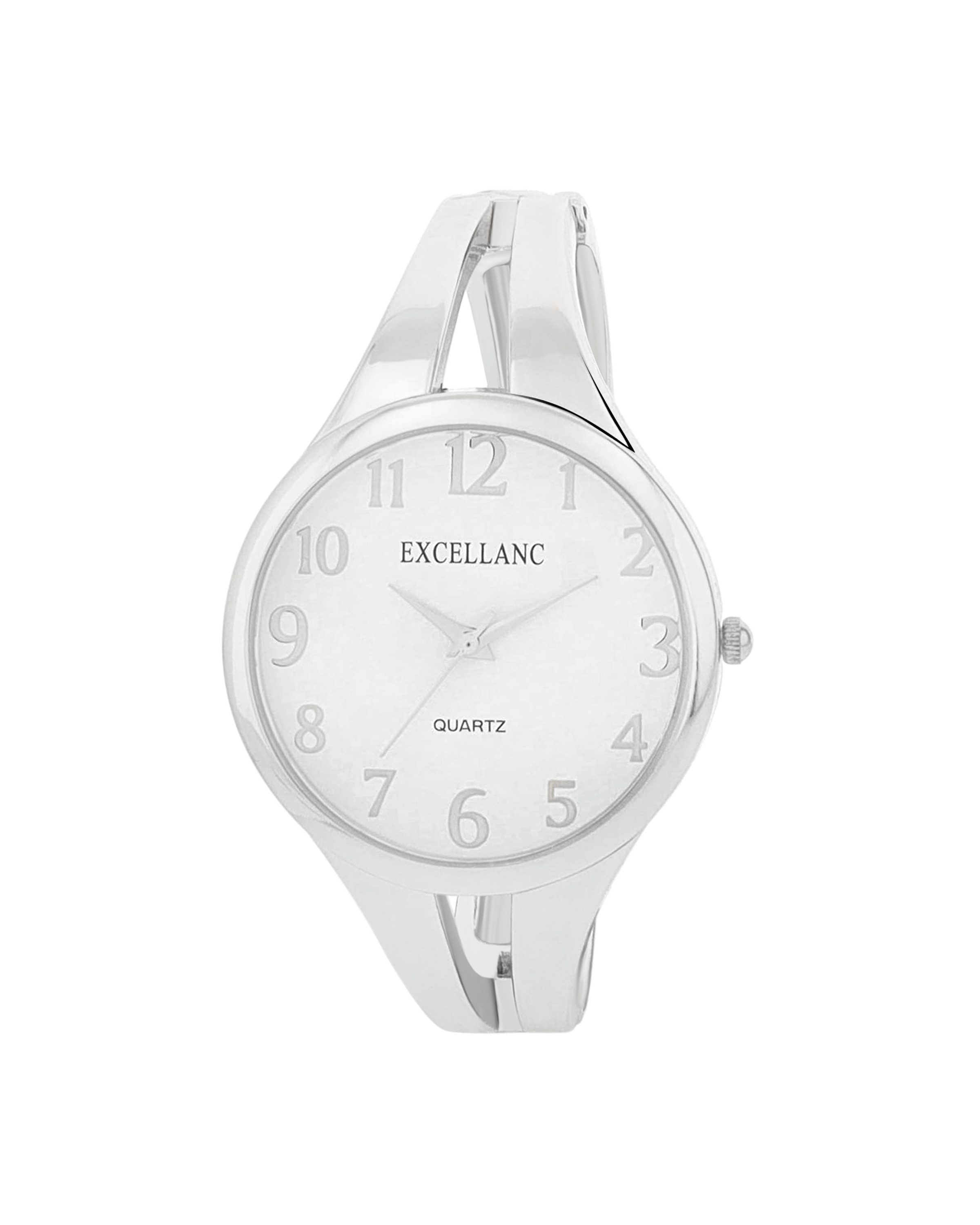 EXCELLANC Quarzuhr 1800265 Spangenuhr mit Metallarmband, modern, Damen