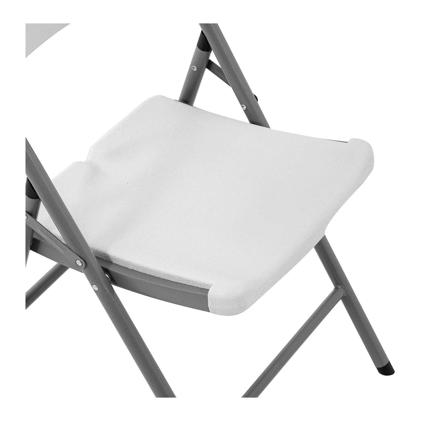180 Catering Faltstuhl klappbar weiß Stuhl Stahl Klappstuhl Polyethylen Faltstuhl Royal kg