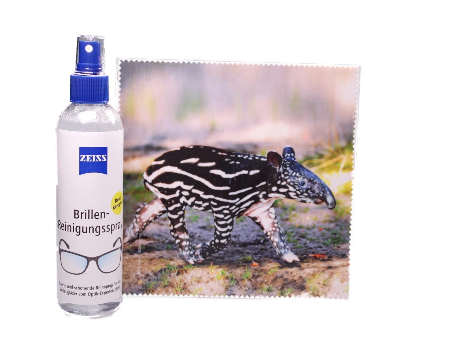 Brillenetui Mikrofasertuch "Tapirbaby" Größe 18,5*18,5 cm von La Kelnet