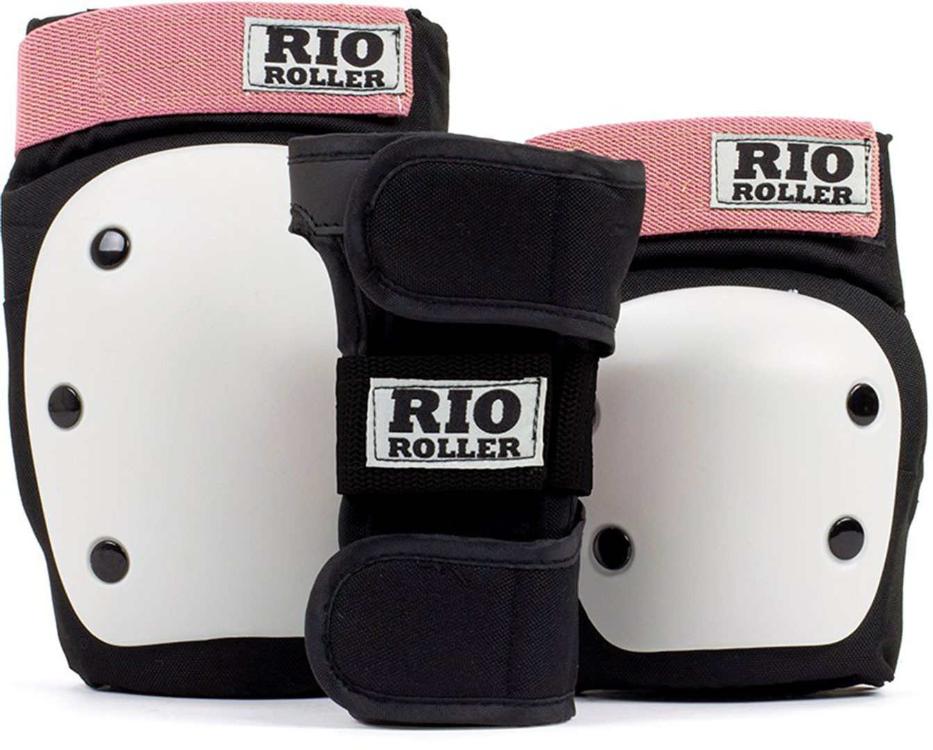 Rio Roller Protektoren-Set RIO ROLLER TRIPLE Schonerset 2026 black/rose