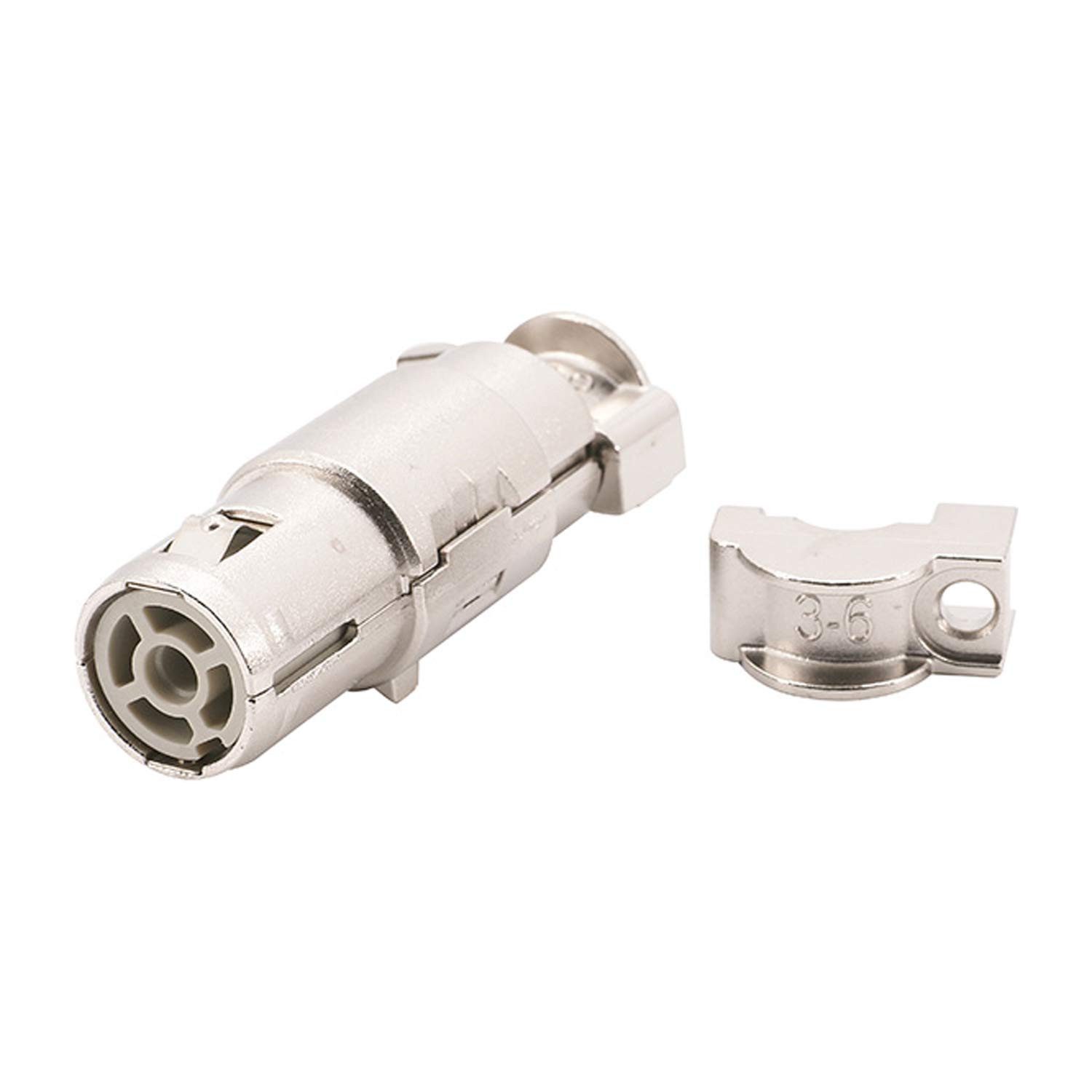Harting DIN-Stecker Titel:Han Quintax Anschluss Koax 75Ohm Buchseneinsatz (F) Crimpanschl, Keine Verpackungseinheiten, Kein Mindestauftragswert