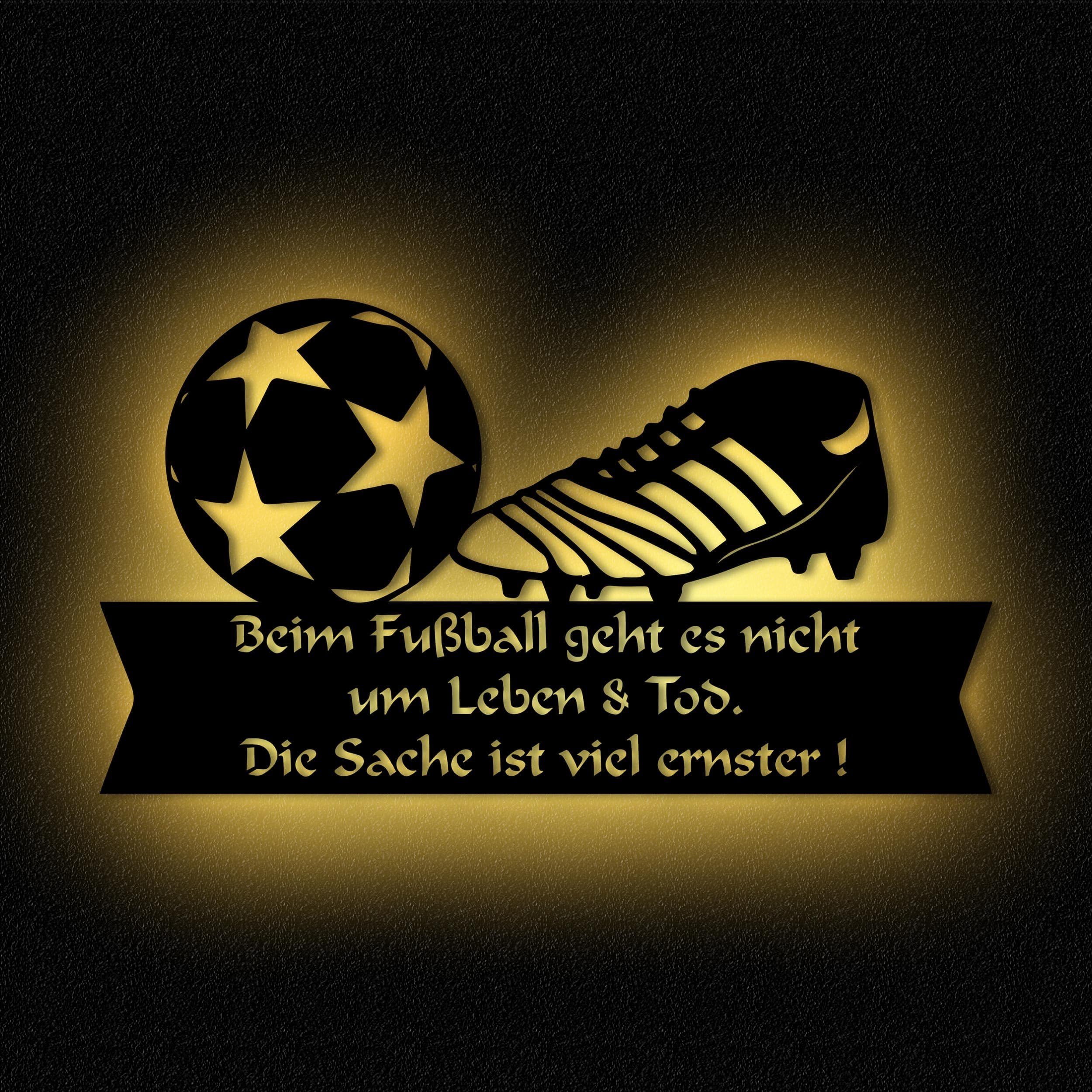 Namofactur LED Dekolicht LED Wandlampe Fußball günstig online kaufen