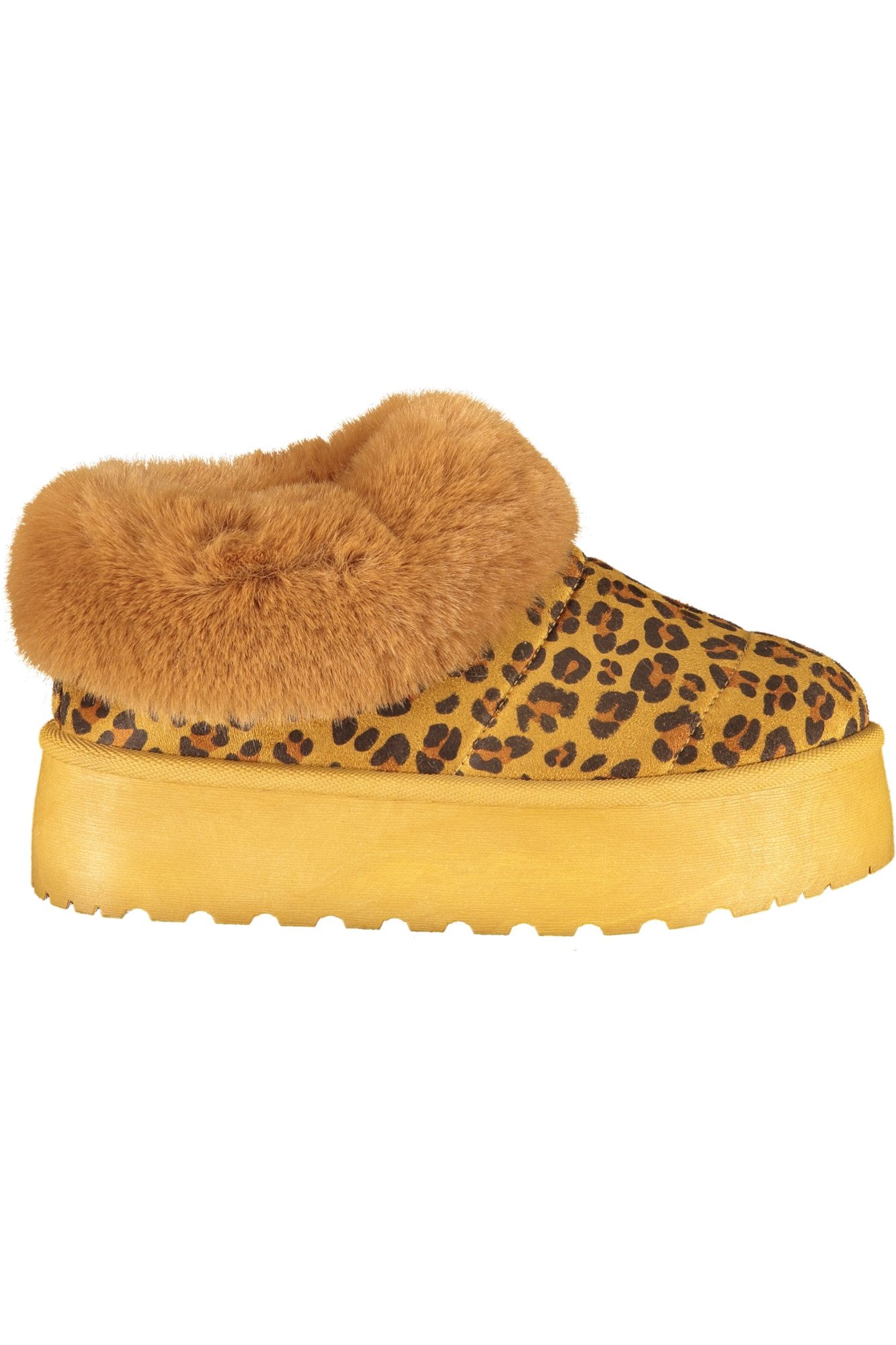 Laura Biagiotti Кроссовки Damen-Sneaker in Braun mit Fell und 4 cm
