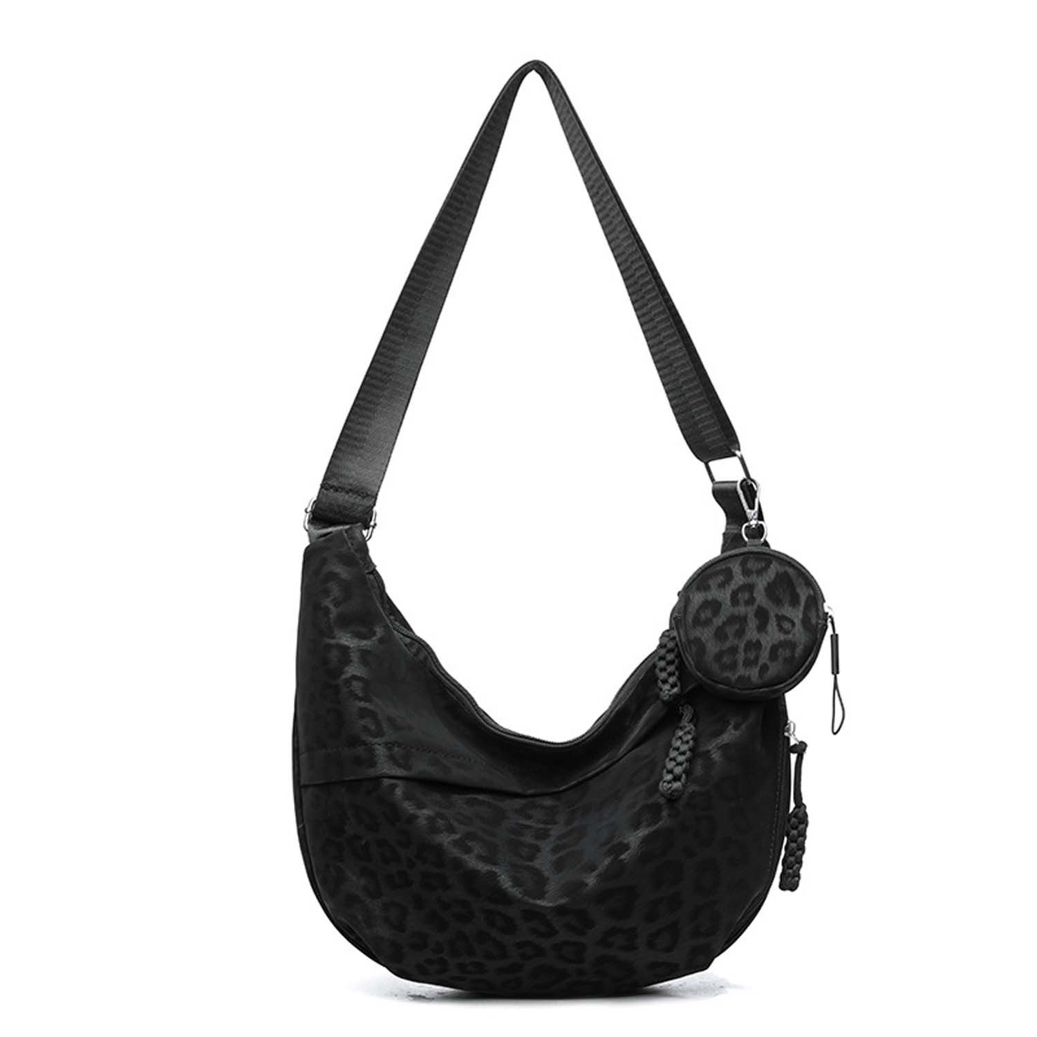 nsihing Bauchtasche Damenmode Trendy Leopardenmuster Handtasche Umhängetasche