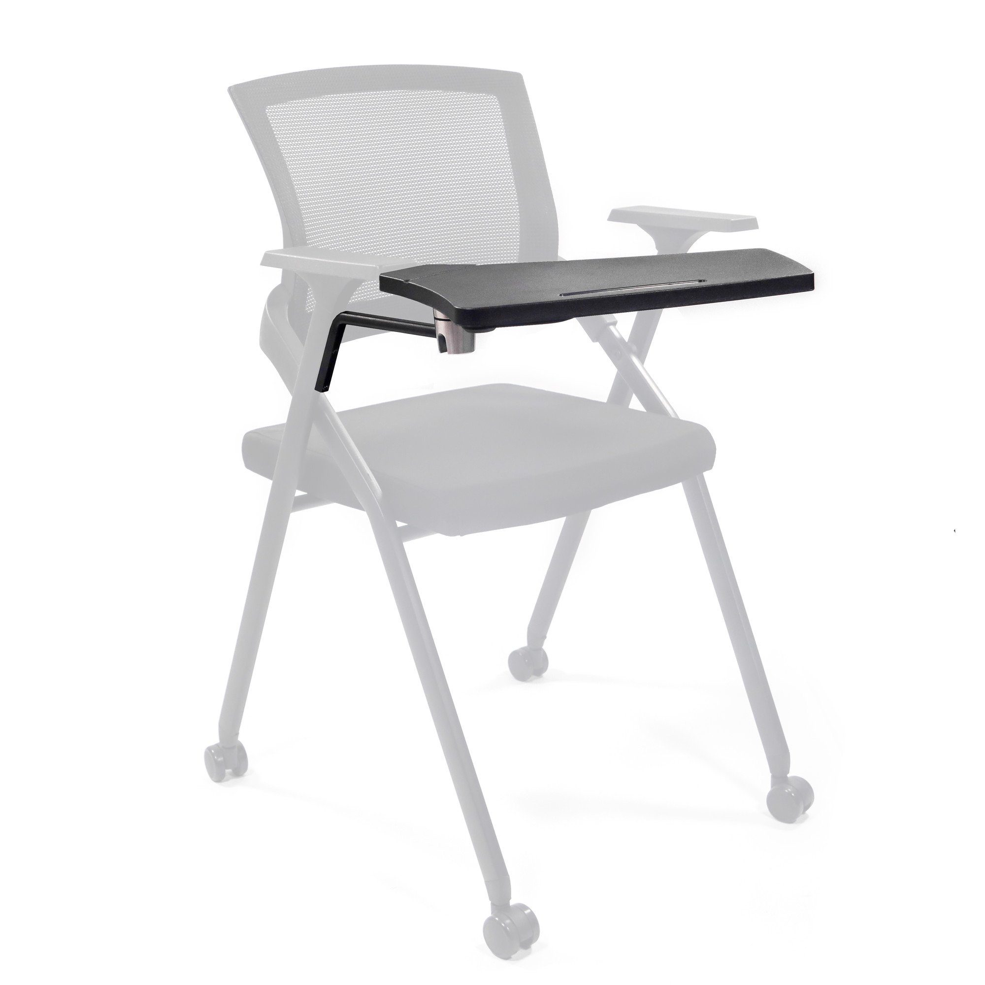 hjh OFFICE Stuhl Zubehör TABLET PRIORITY II Metall, Kunststoff