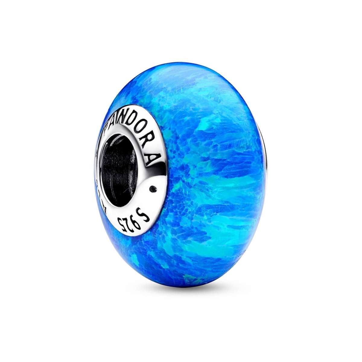 Pandora Bead 791691C02, Opalisierendes Ozeanblau