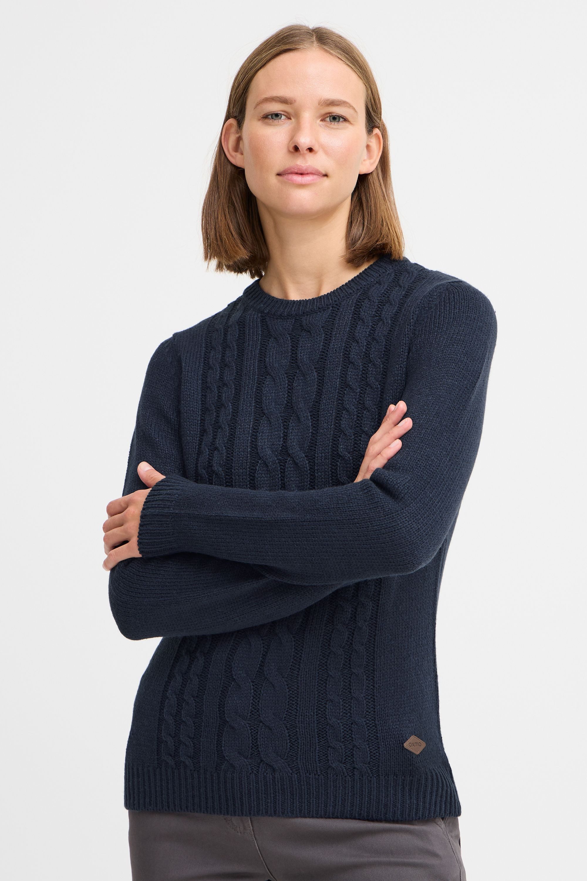 OXMO Strickpullover OXCARRYONE modischer Strickpullover günstig online kaufen