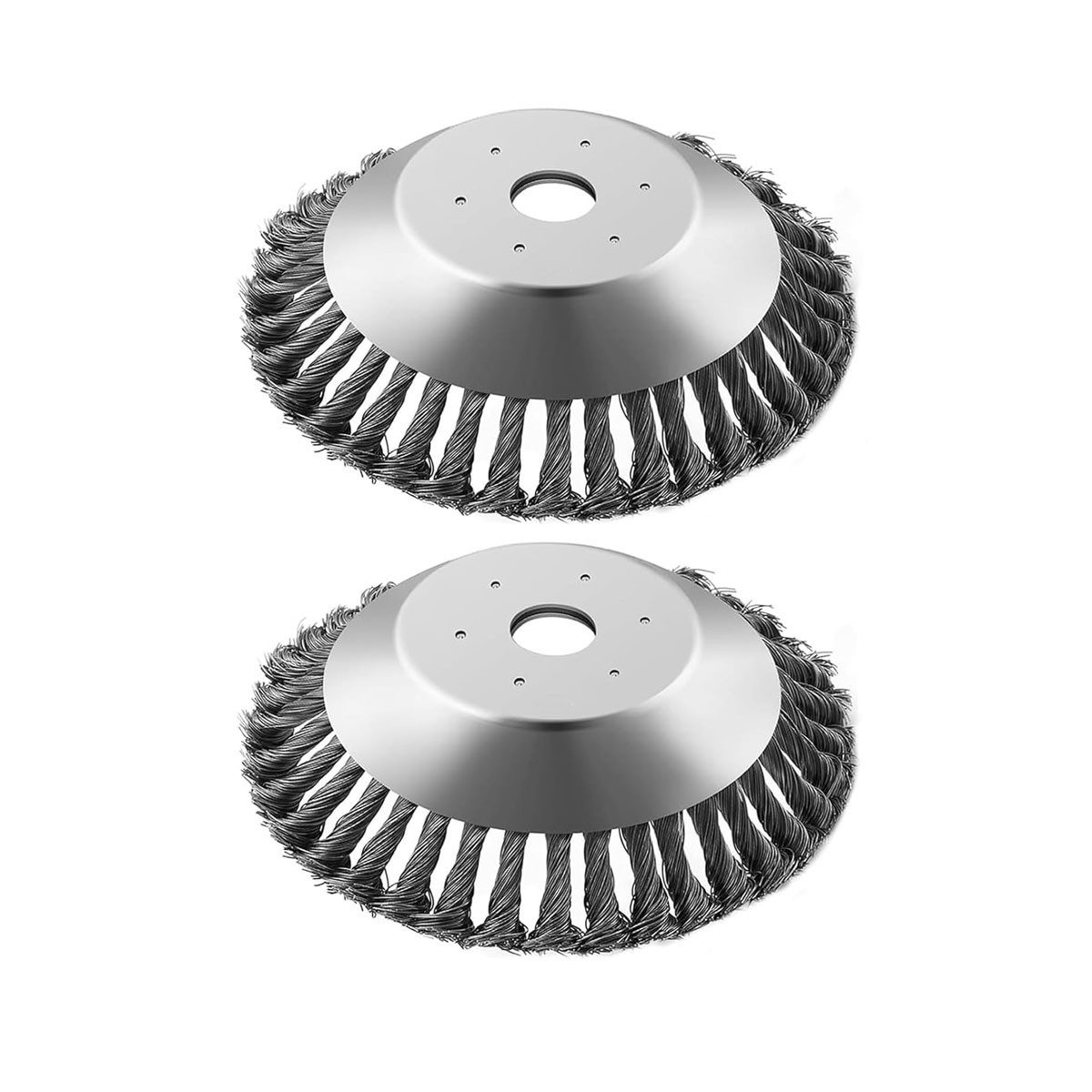 FELIXLEO Ersatzbürste 2x Unkrautbürste für Freischneider 25.4mm Drahtbürste, (1-tlg)