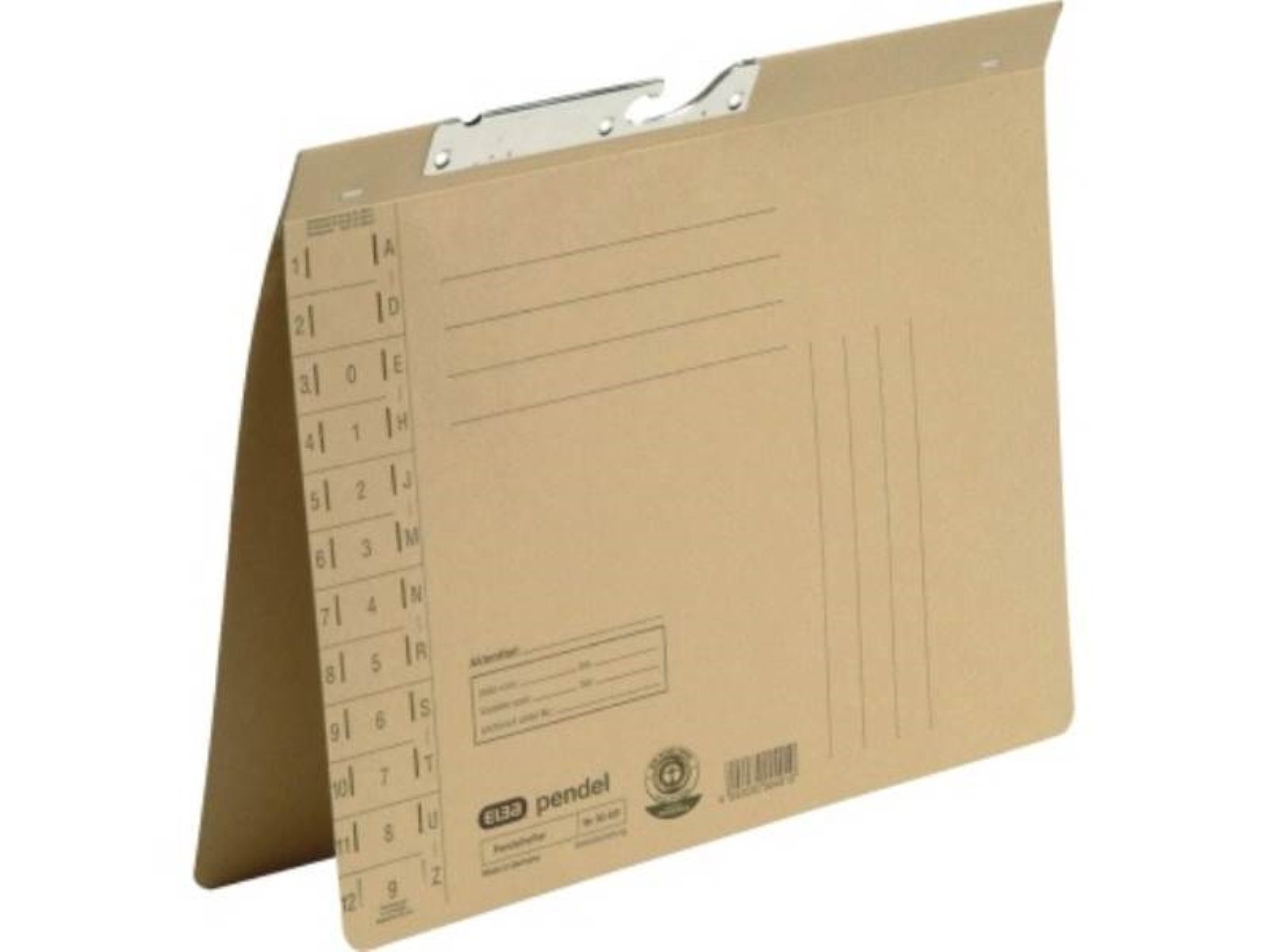 ELBA Hefter ELBA Pendelhefter 100560106 DIN A4 230g kfm. Heftung RC Karton braun