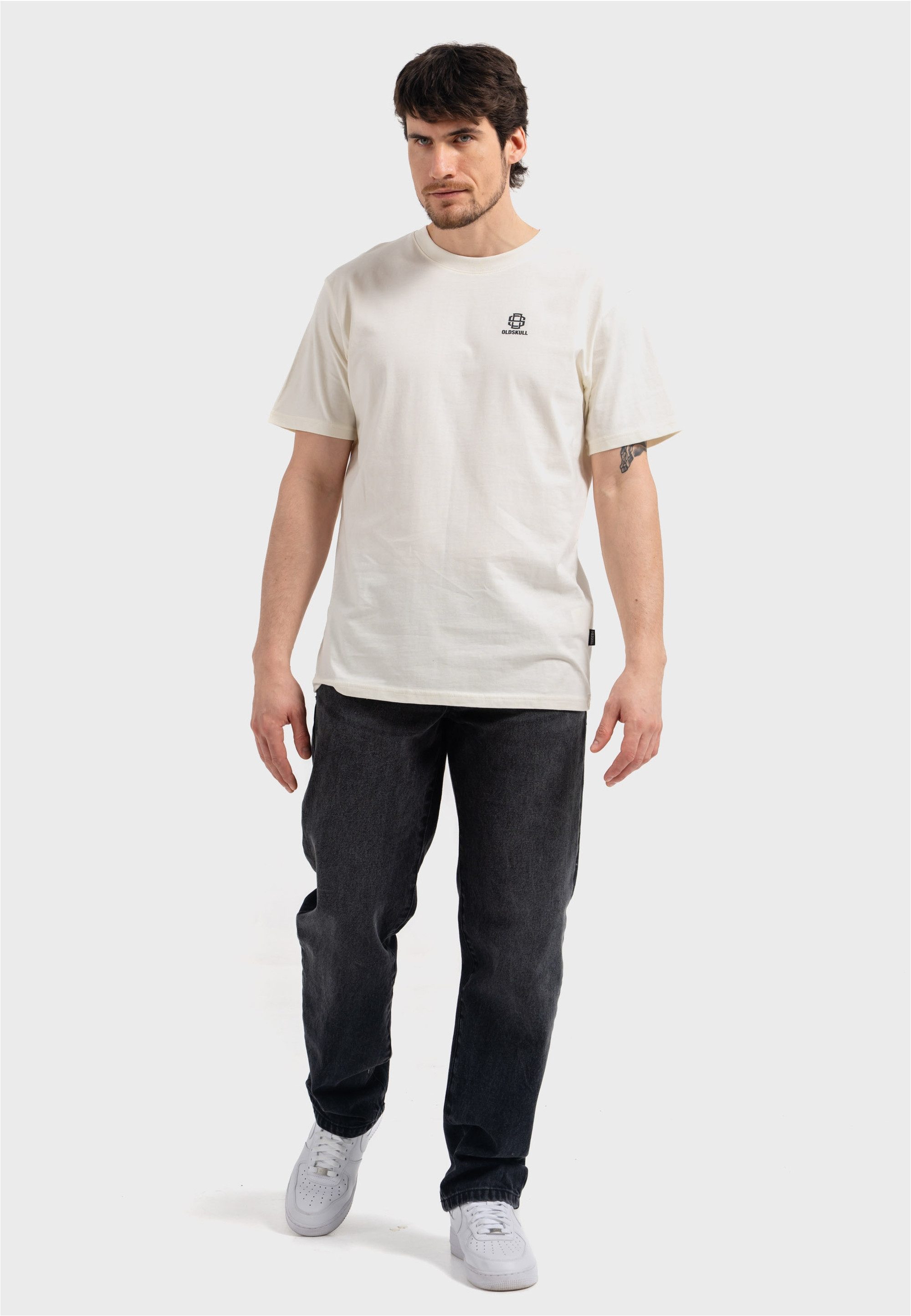 Oldskull T-Shirt Basic Oldskull 25 Logo unverkennbare Oldskull-Optik
