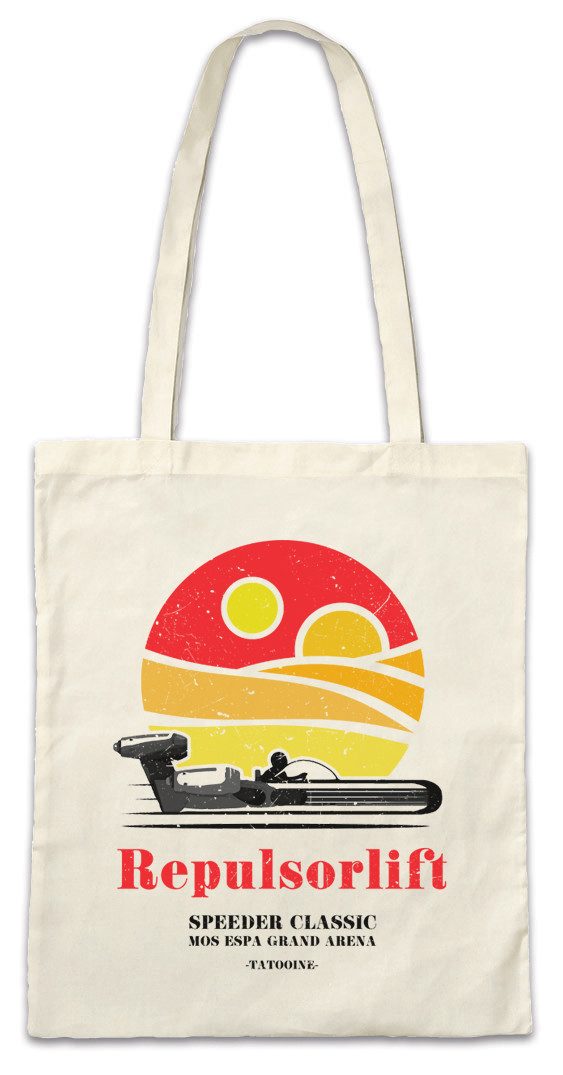 Beuteltasche Repulsorlift Landspeeder Stofftasche Luke Star Rebel Skywalker Wars