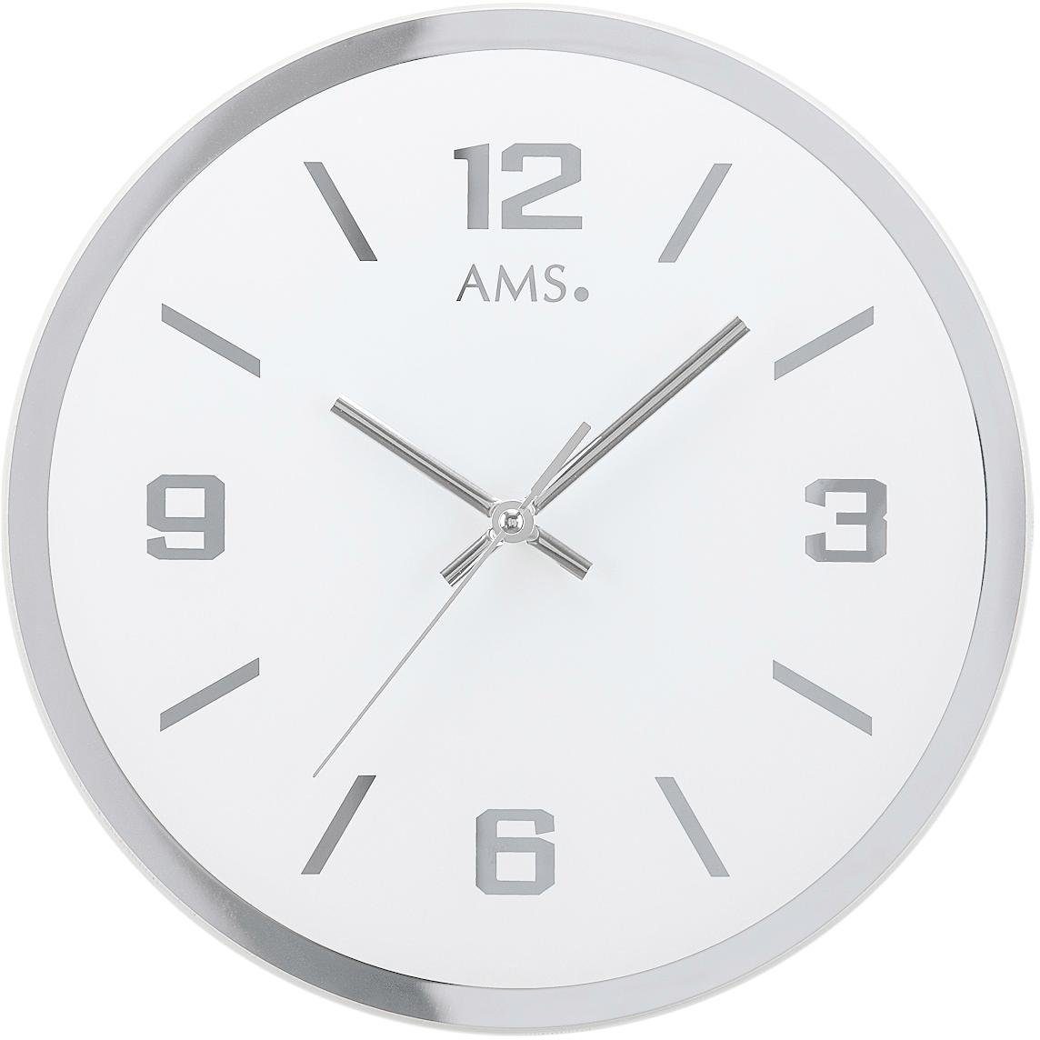 AMS Wanduhr W9322