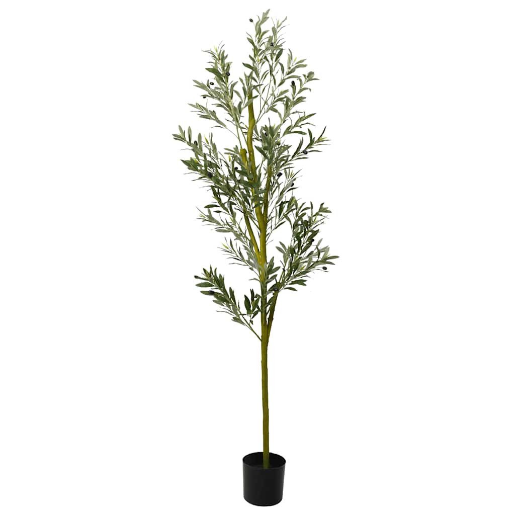 Künstliche Zimmerpflanze Olivenbaum Künstlich 800 Blätter 200 cm Grün