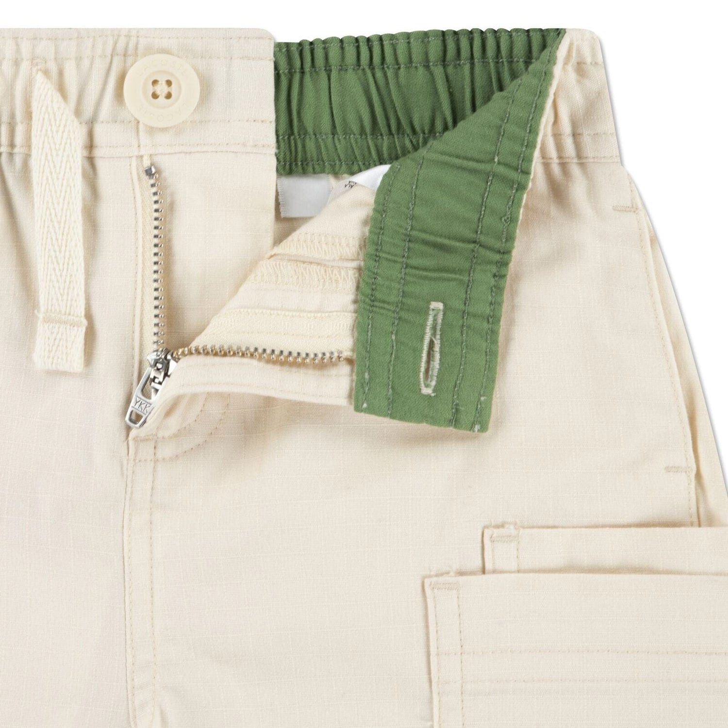 Lacoste Shorts Lacoste Kinder Shorts Ripstop hellbeige Krokodil