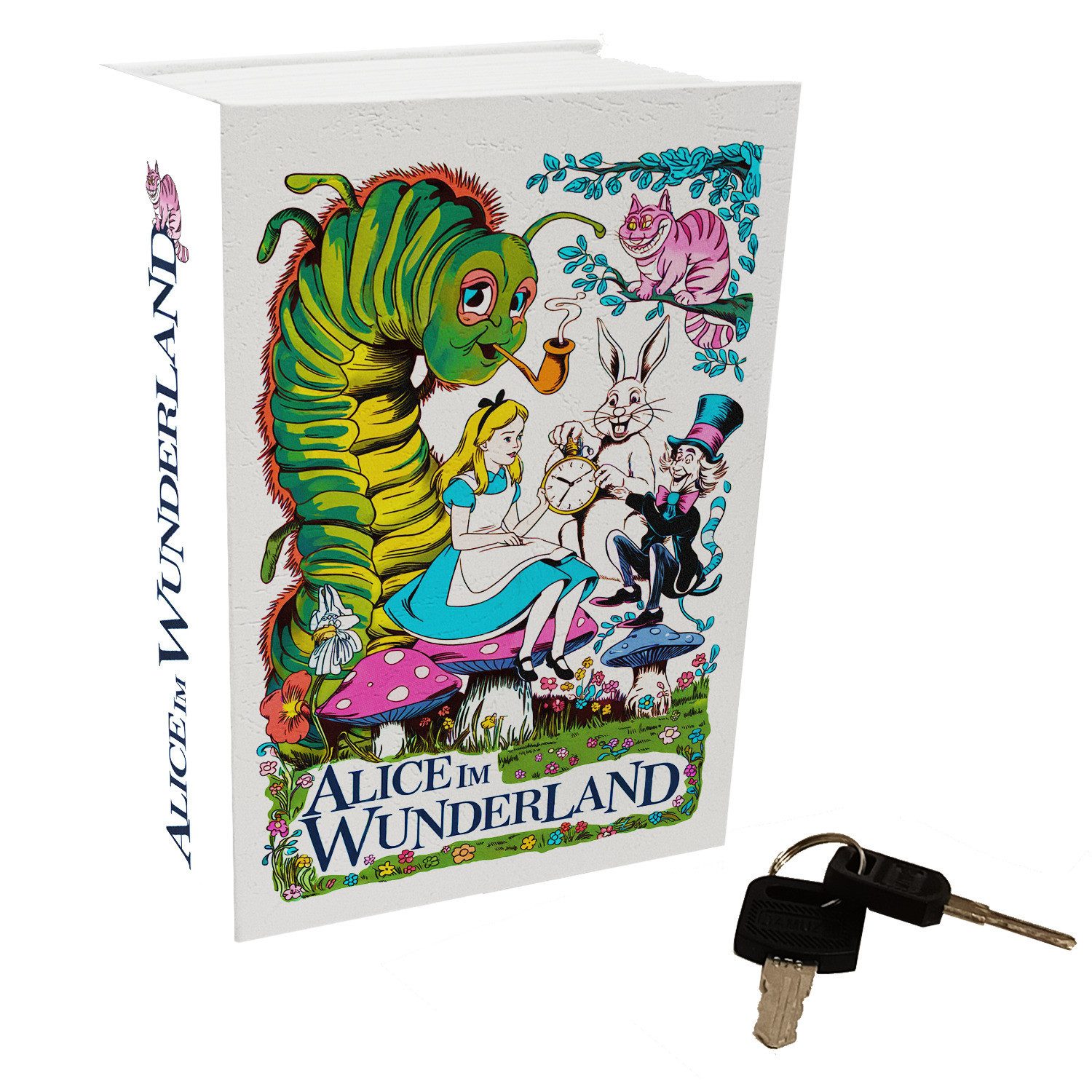 speecheese Buchtresor Alice im Wunderland Booksafe - Märchenbuch