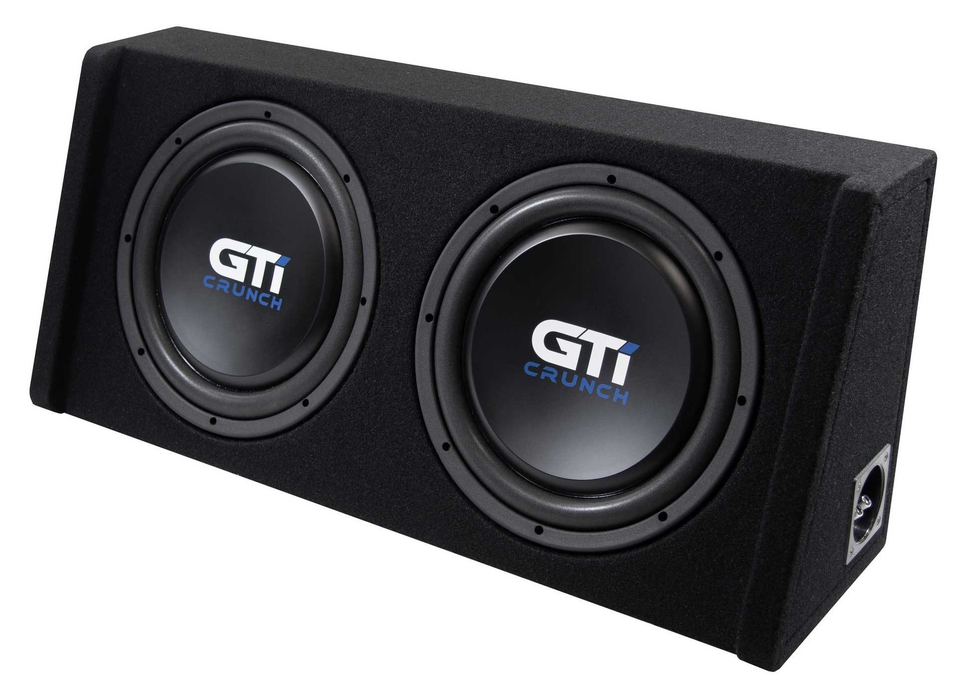 Crunch GTi300T 30 cm (12) Gehäusesubwoofer mit Passiv-Membran Auto-Subwoofer (300 W, max.: W 30 cm)