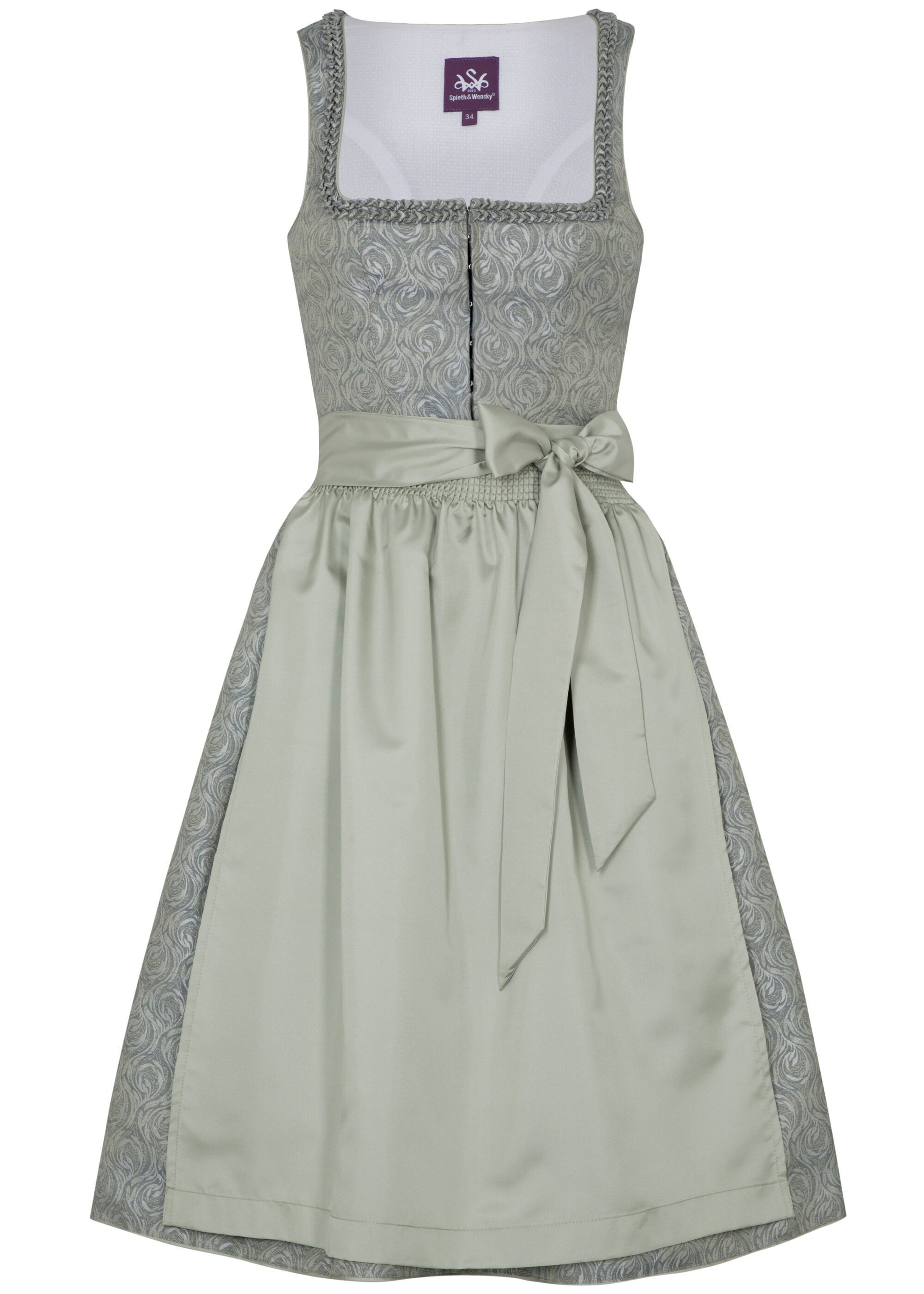 Spieth & Wensky Dirndl Dirndl "Fiore" (1-tlg) Hochwertiges Dirndl unseres P günstig online kaufen