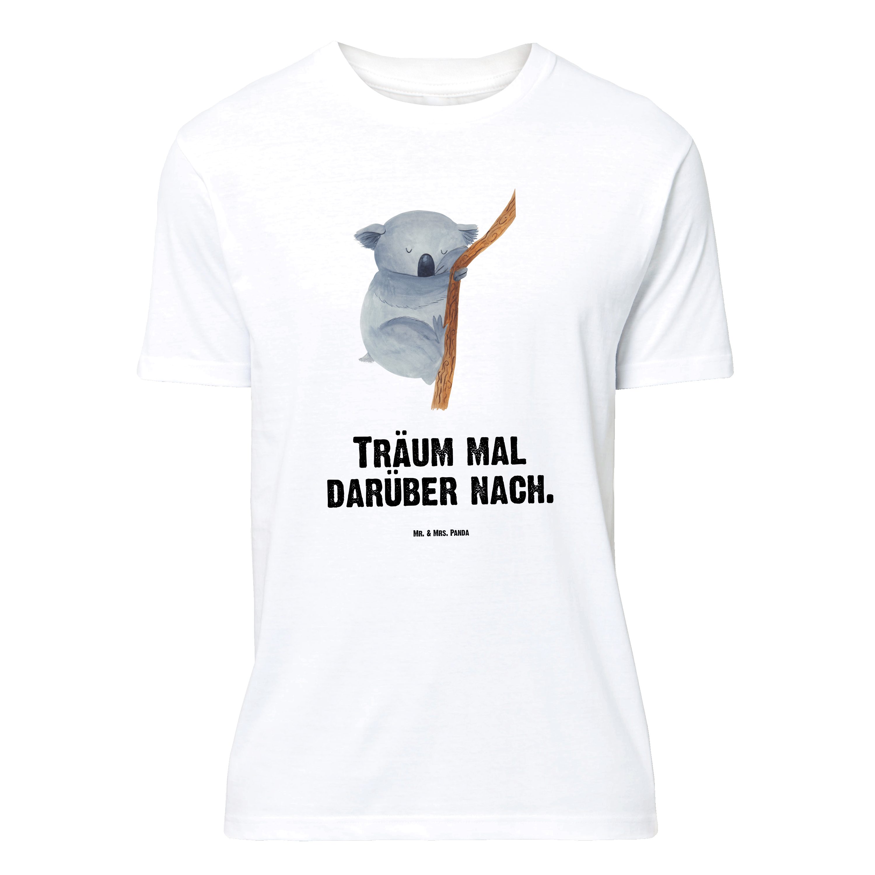 T-Shirt Koalabär, Größe M T-Shirt, Weiß, Tshirt, Lustige Sprüche, Shirt, Herr