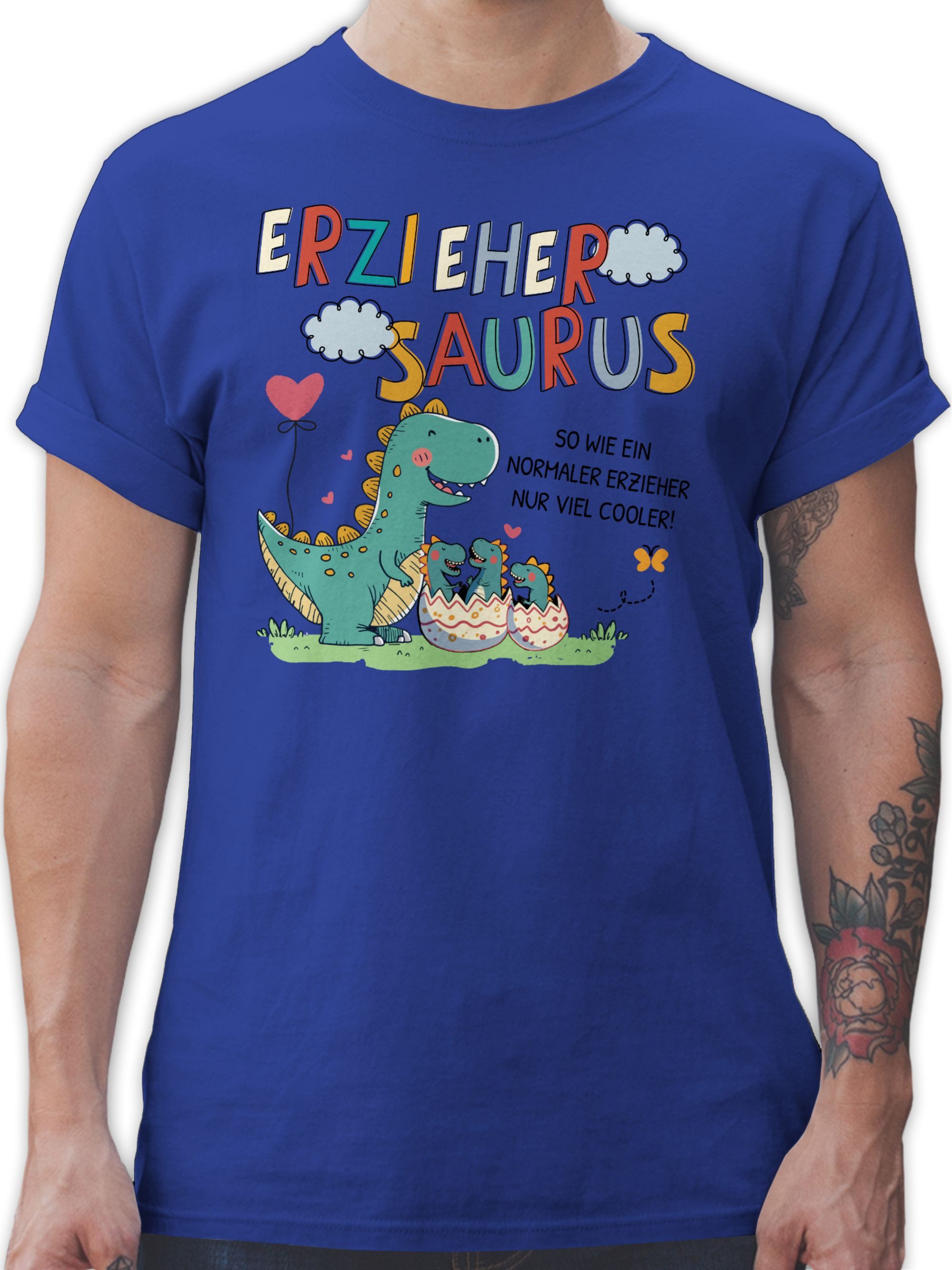 Shirtracer T-Shirt Erziehersaurus - So wie günstig online kaufen