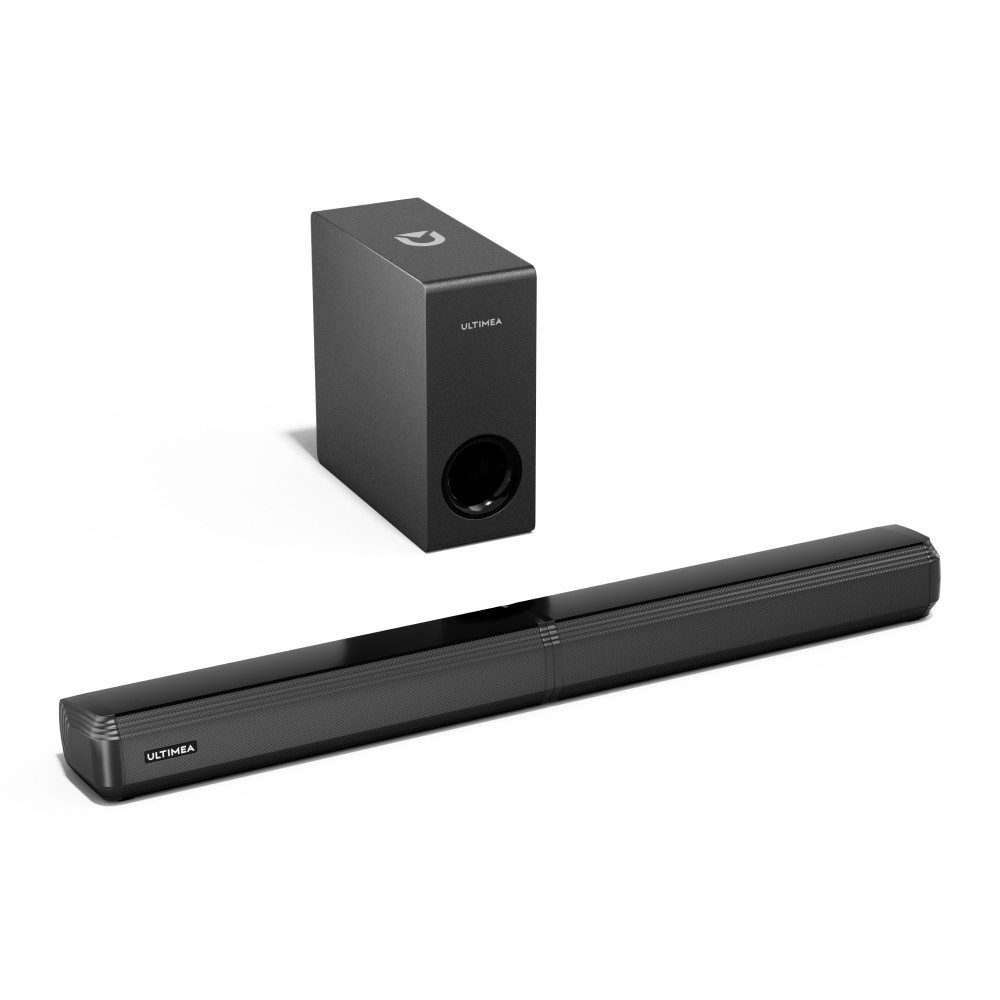 Ultimea Apollo S50 Teilbare 2-in-1 Soundbar für Fernseher, Soundbar 4,1 Kanal (Bluetooth 5.3, 200 W, Lautsprecher mit 3 EQ-Modi, Bass einstellbar, HDMI ARC, Optisch, Aux)