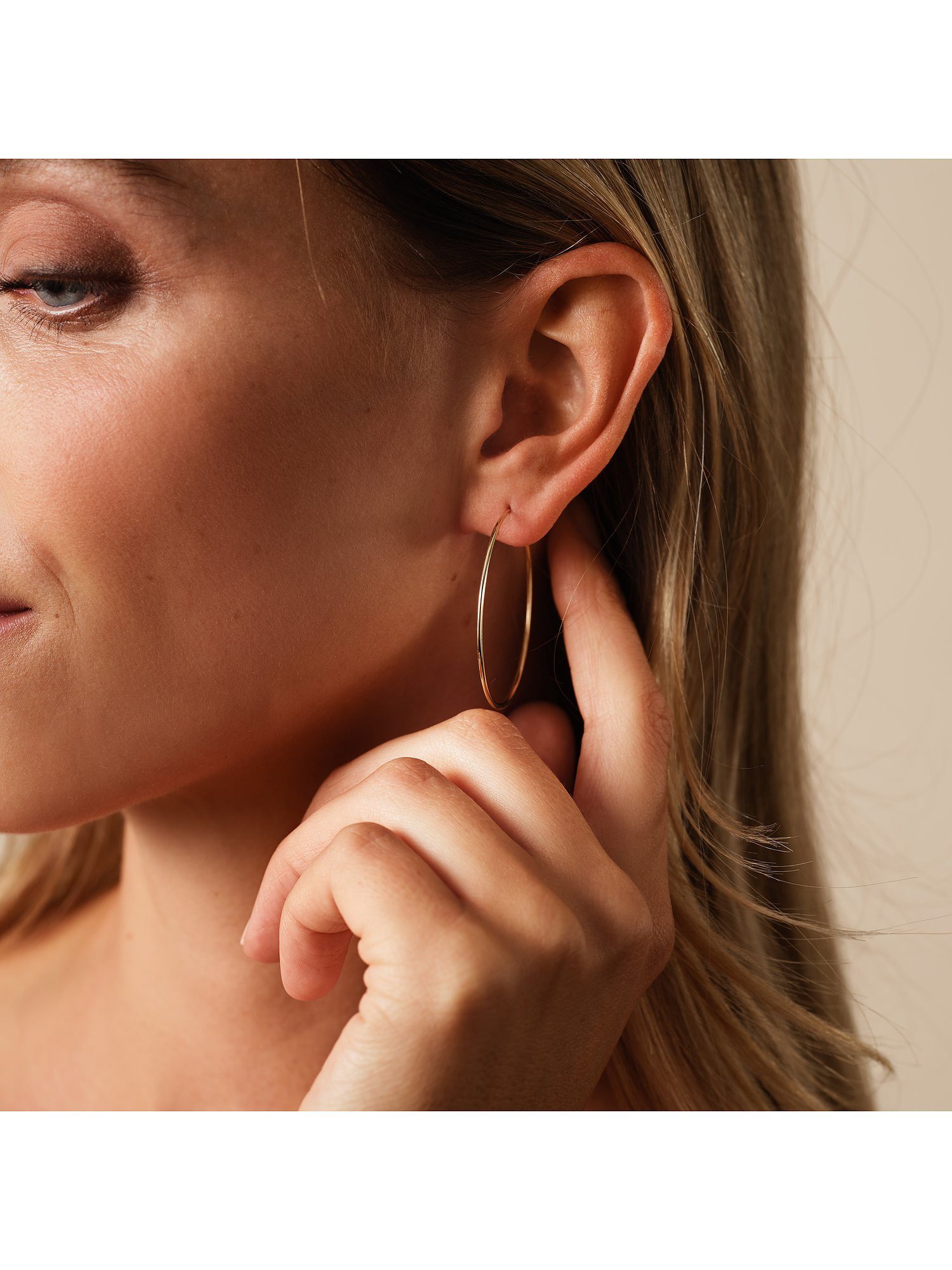 CHRIST Paar Creolen CHRIST Damen-Creolen 375er Gelbgold (Paar) günstig online kaufen