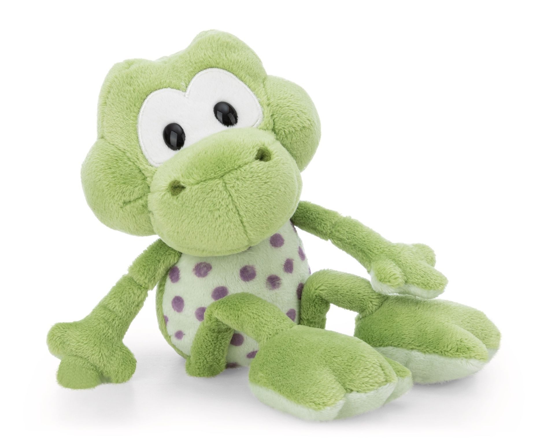 Nici Kuscheltier Nici Frosch Fridolin Frog 18 cm schlenkernd Plüschfrosch