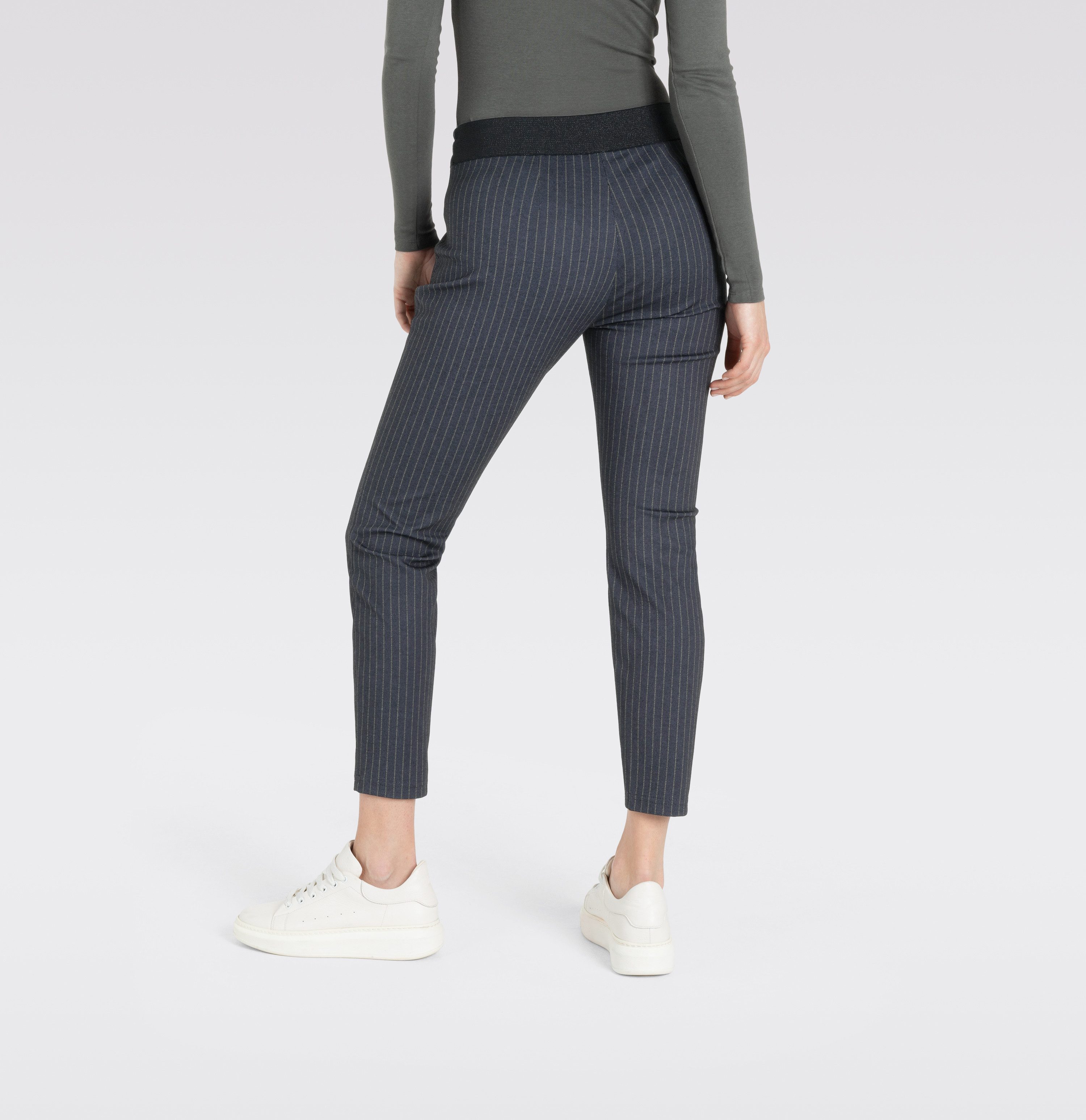 MAC Jerseyhose easy smart mit dezenten Reißerschluss-Taschen