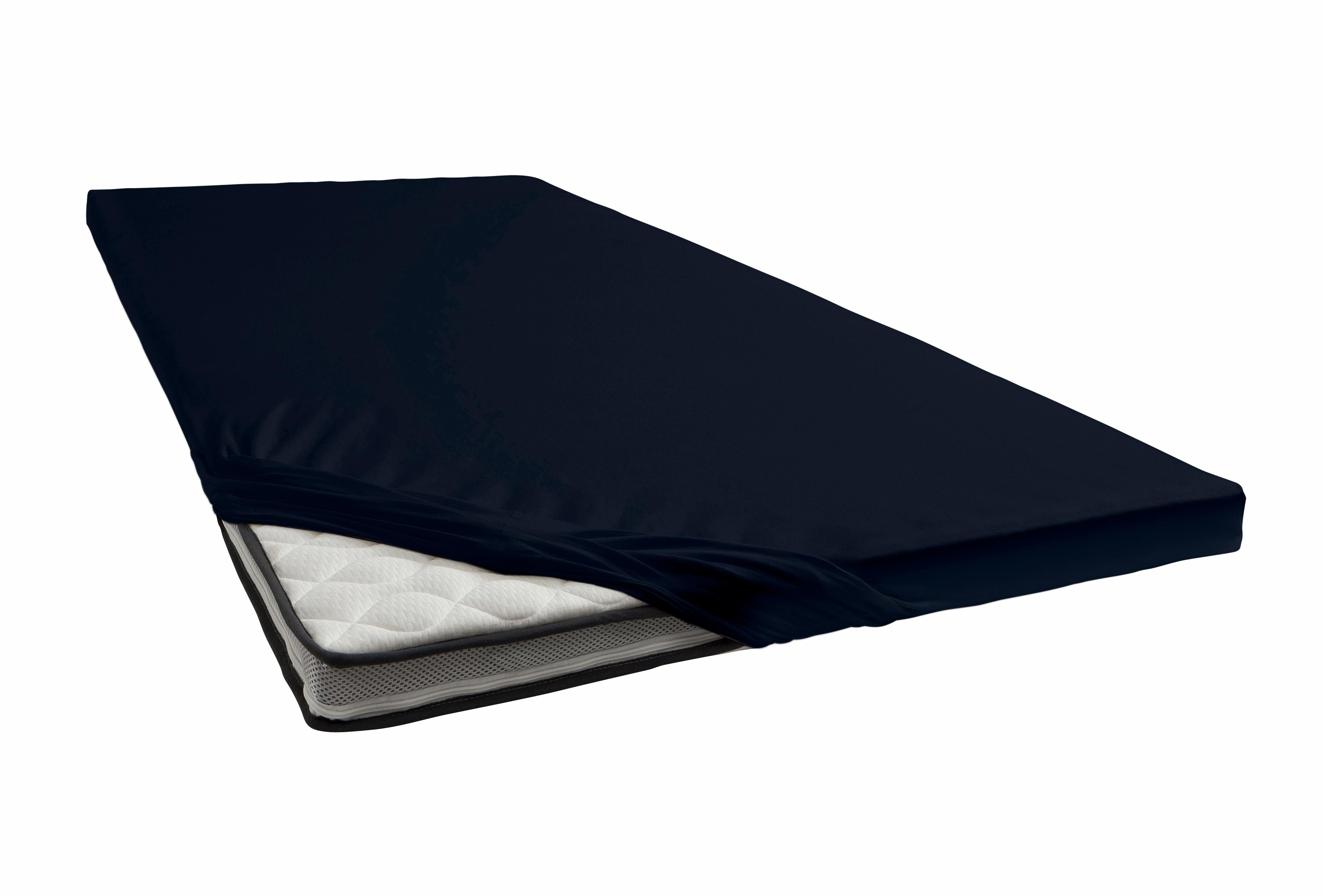 Janine Spannbettlaken TOPPER 5001, Jersey-Elasthan, Gummizug: rundum, (1 Stück), mit Rundumgummizug