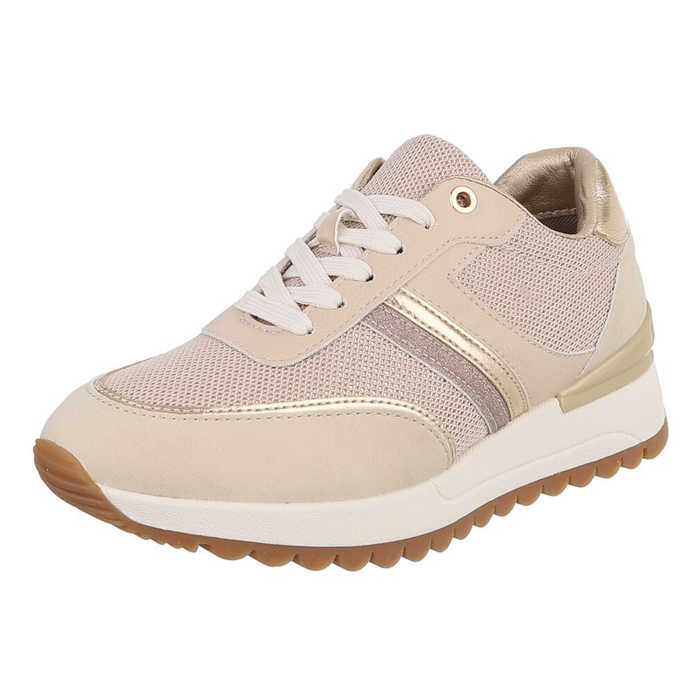 Ital-Design Eleganter Sneaker mit gepolsterter Innensohle für Damen Sneaker günstig online kaufen