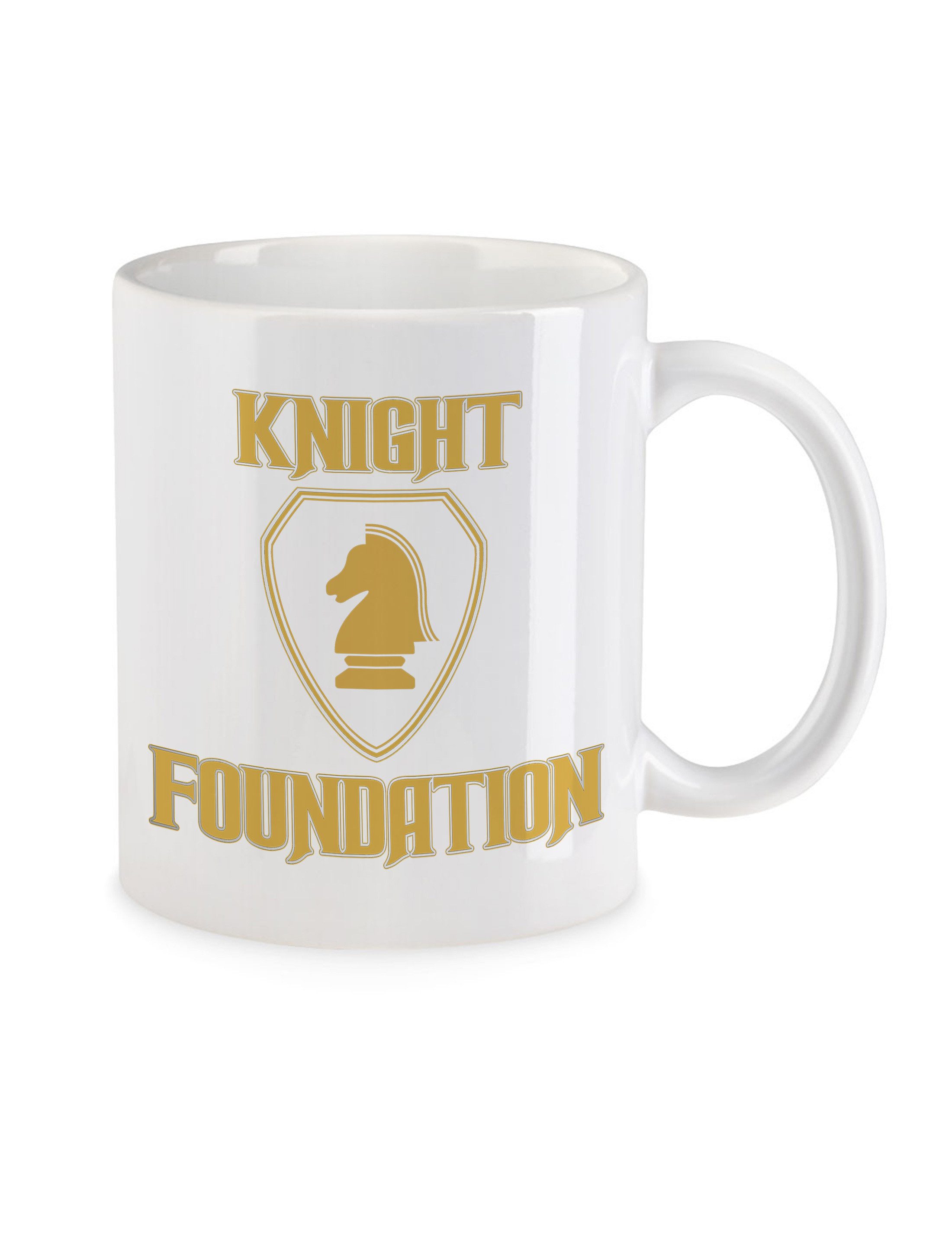 Urban Backwoods Tasse Black Knight Foundation Logo Kaffeetasse Tv Rider Serie Kult K.I.T.T., 1-tlg., Keramik, Hasselhoff Industries 2000 Michael