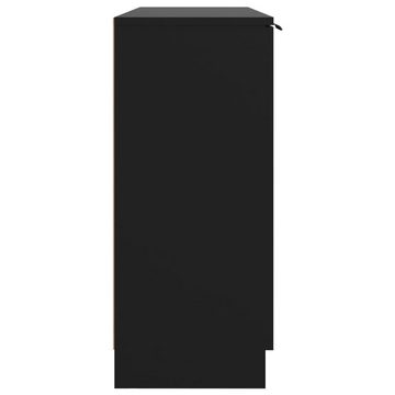vidaXL Sideboard vidaXL Sideboard Sonoma-Eiche 90,5x30x70 cm Holzwerkstoff