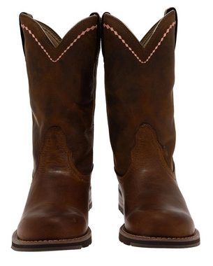 Ariat UNBRIDLED ROPER Braun Cowboystiefel Damen Westernreitstiefel