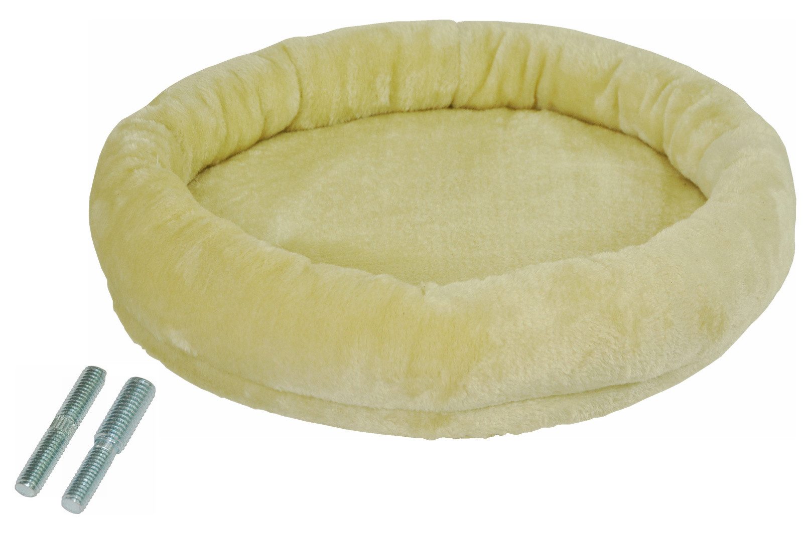 nanook Ersatz-Kratzbaumstamm Liegeplatte Liegemulde 50 cm Ø beige