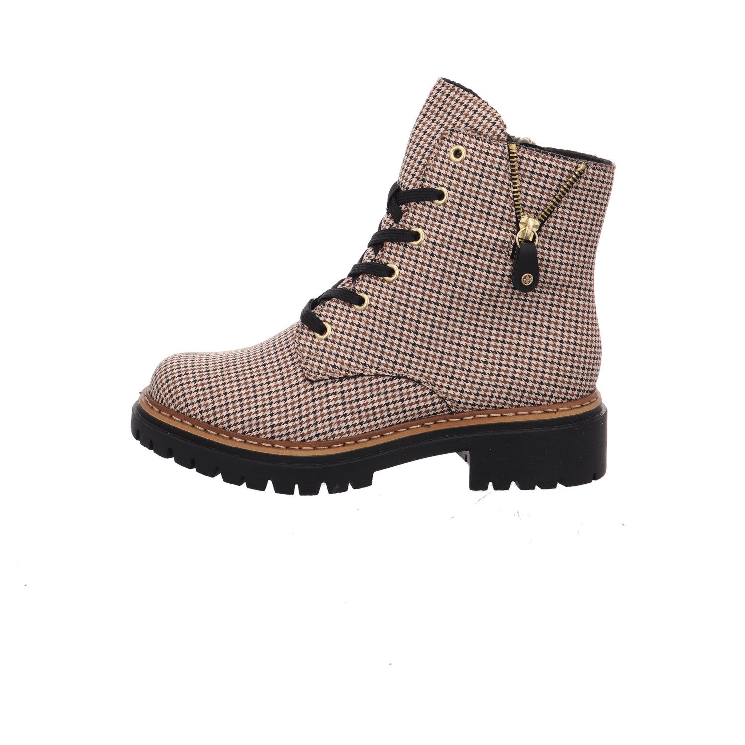 Rieker Samtvelour-Futter Schnürstiefelette günstig online kaufen