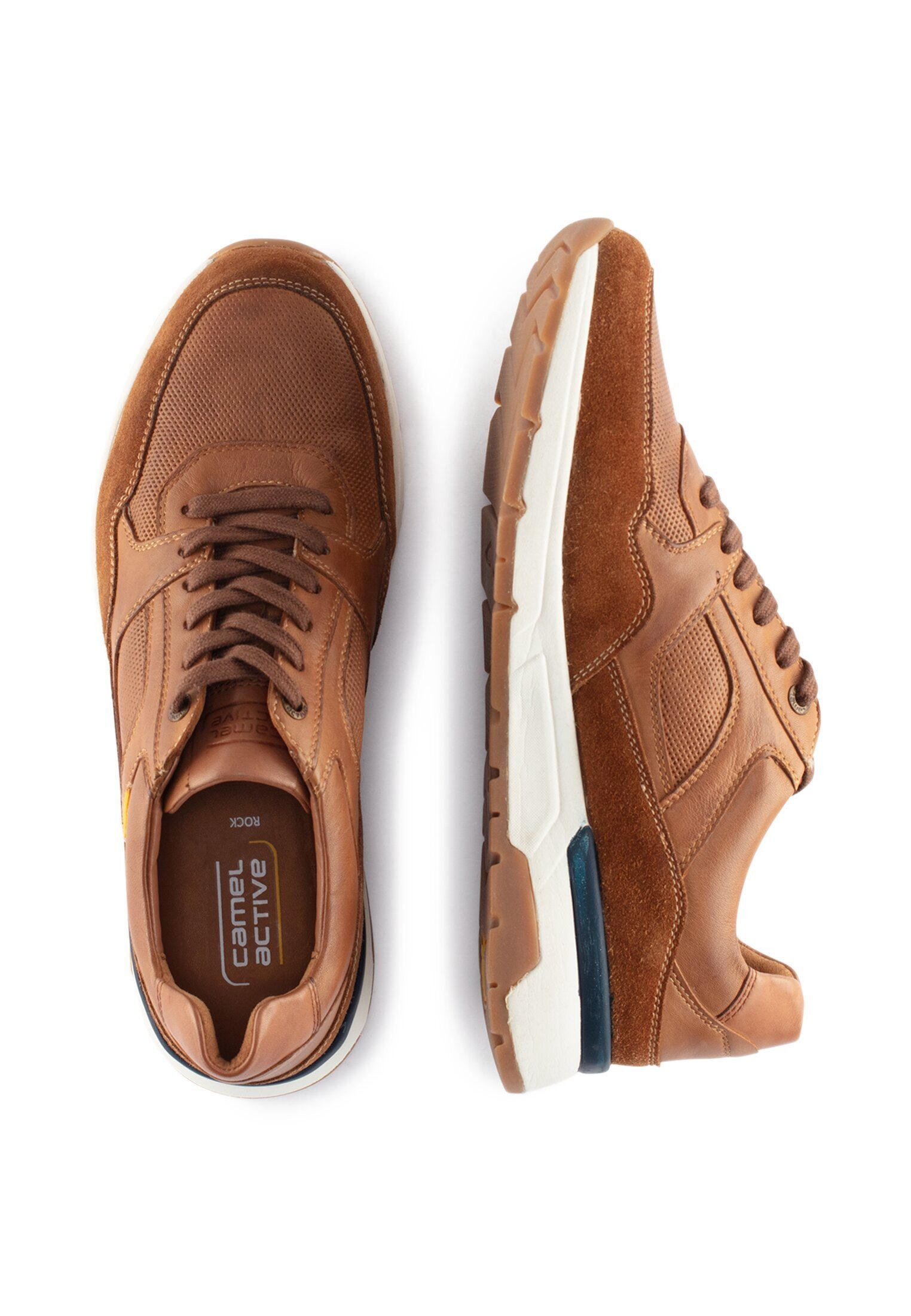 camel active aus Vollleder Sneaker