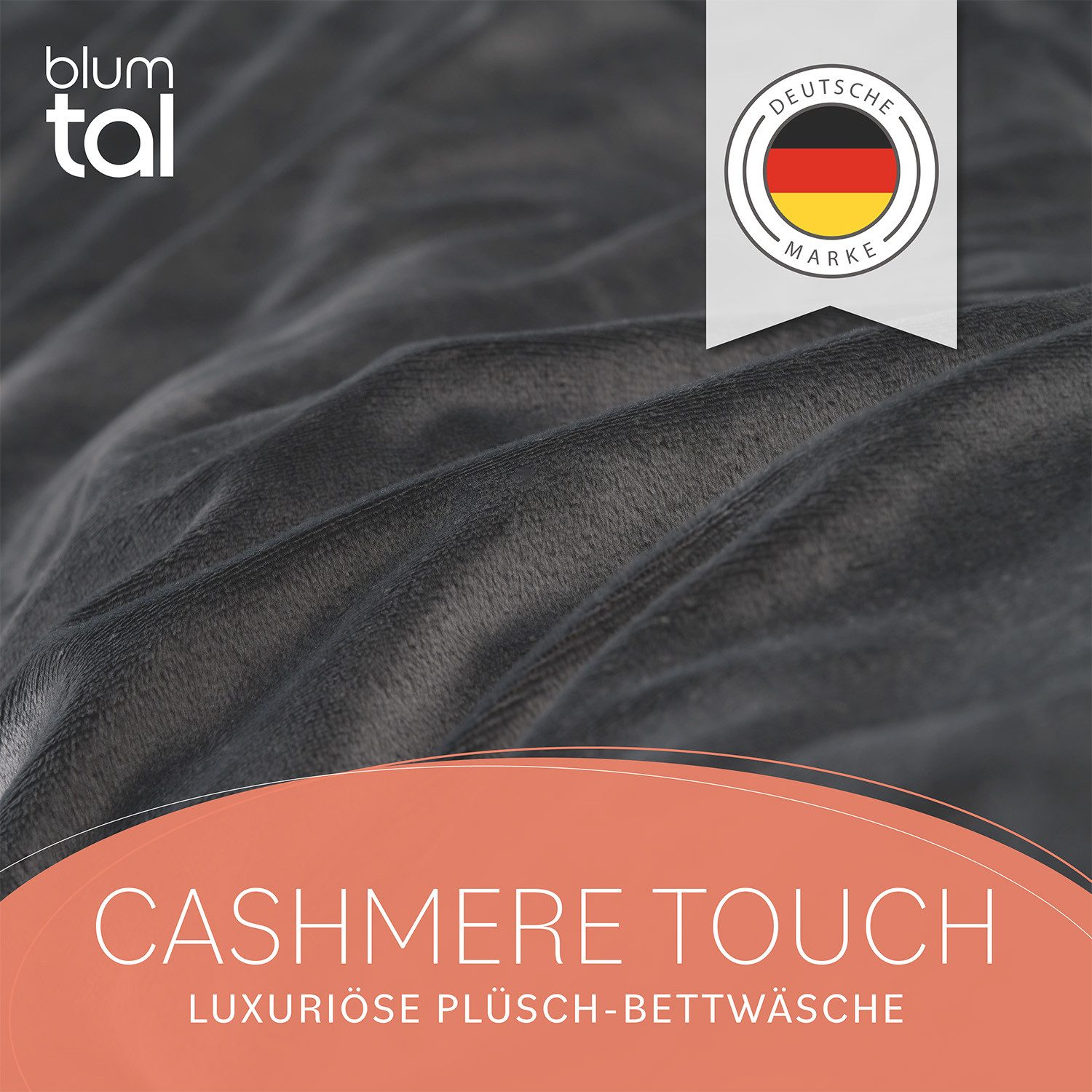 Blumtal Bettwäsche Cashmere-Touch Plüsch, warme Winterbettwäsche günstig online kaufen
