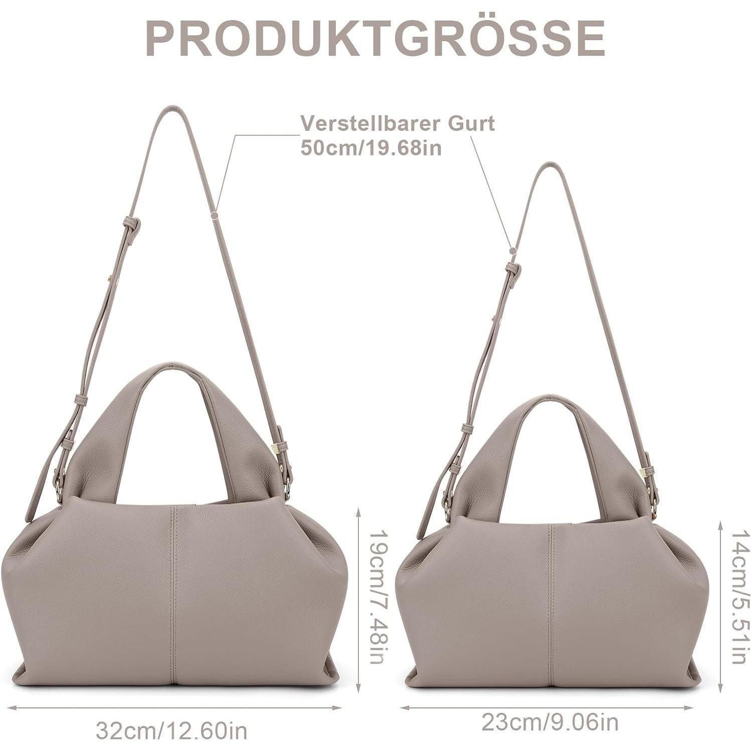 LuxusKollektion Handtasche Kleine Damen Handtasche PU Leder Vintage Umhänge günstig online kaufen
