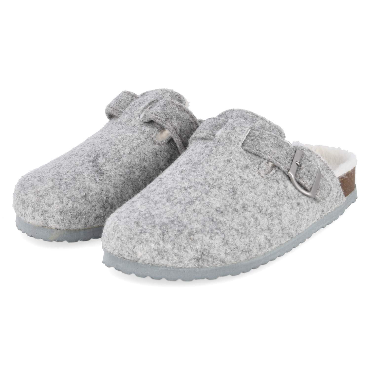 SUPERSOFT Supersoft 522505000/228 Damen Filz grey Pantolette
