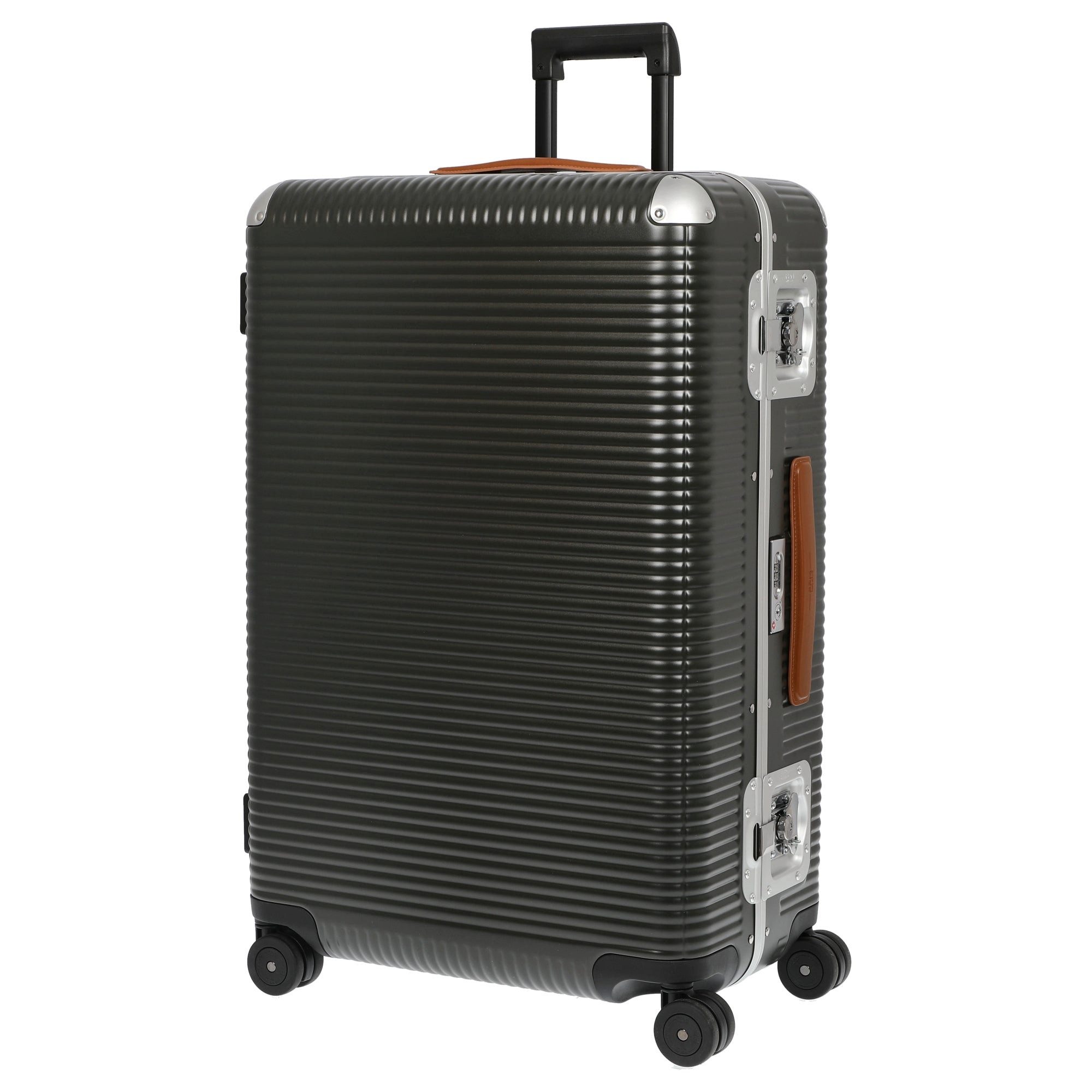 FPM Koffer Milano Bank Light Spinner 76 - 4-Rollen-Trolley 76 cm (moss green), 4 Rollen Rollen